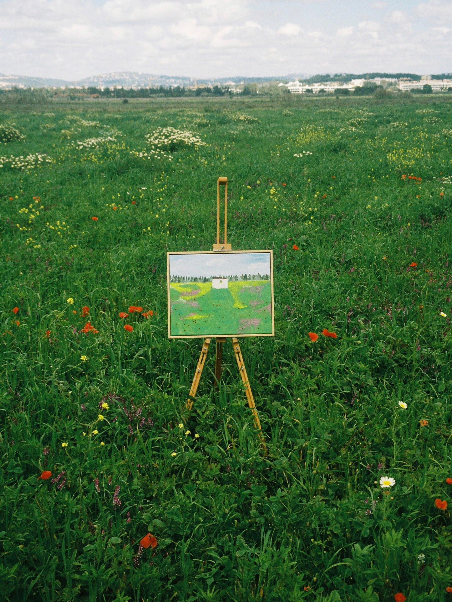 Lugar feliz Painting