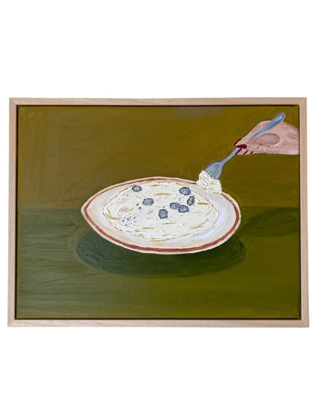 Fettuccine al tartufo Painting