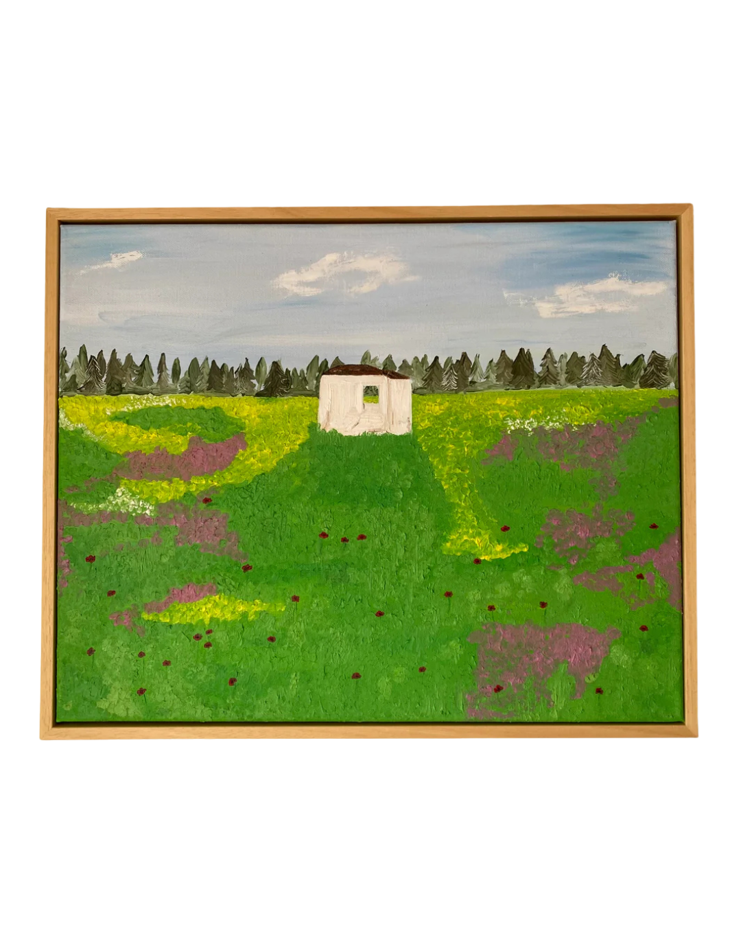 Lugar feliz Painting