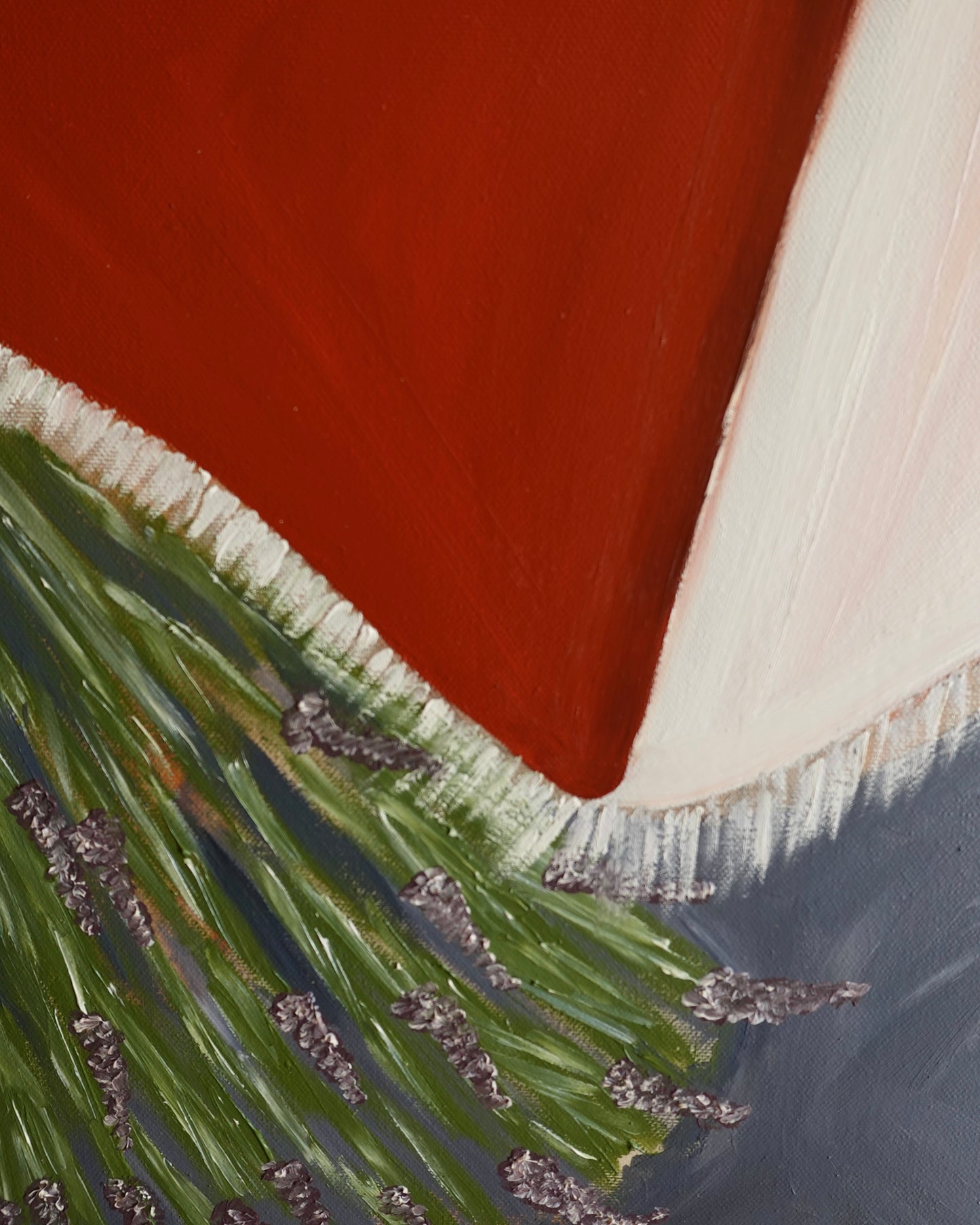 Lá fora I Painting