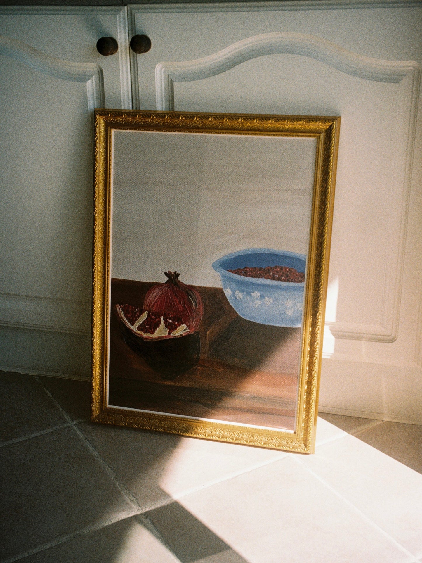 Romã descascada Fine Art Print