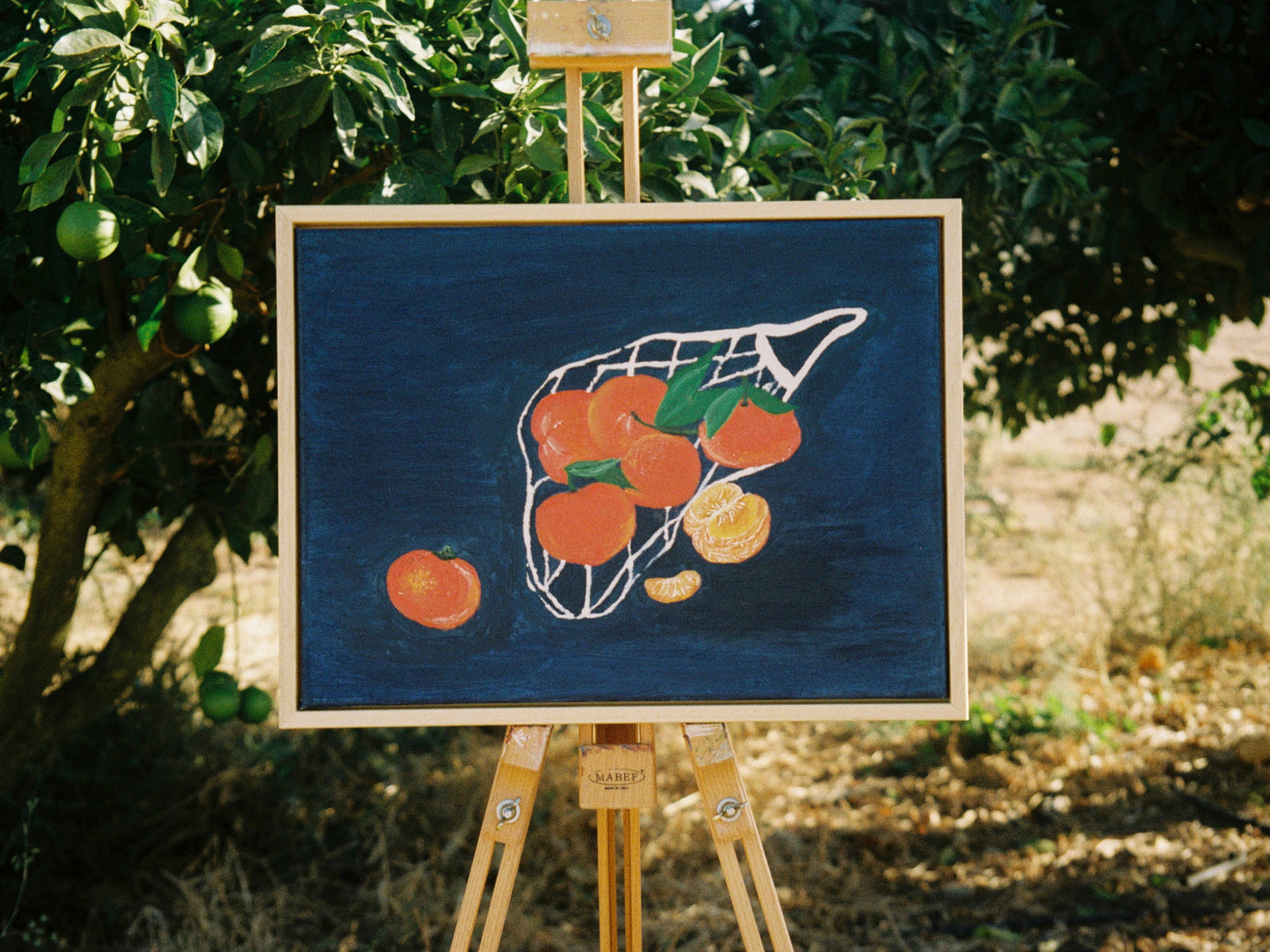 Dia de mercado Painting