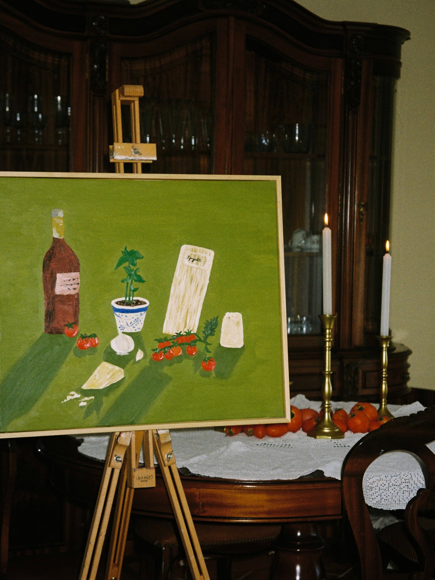 Spaghetti alla bolognese Painting