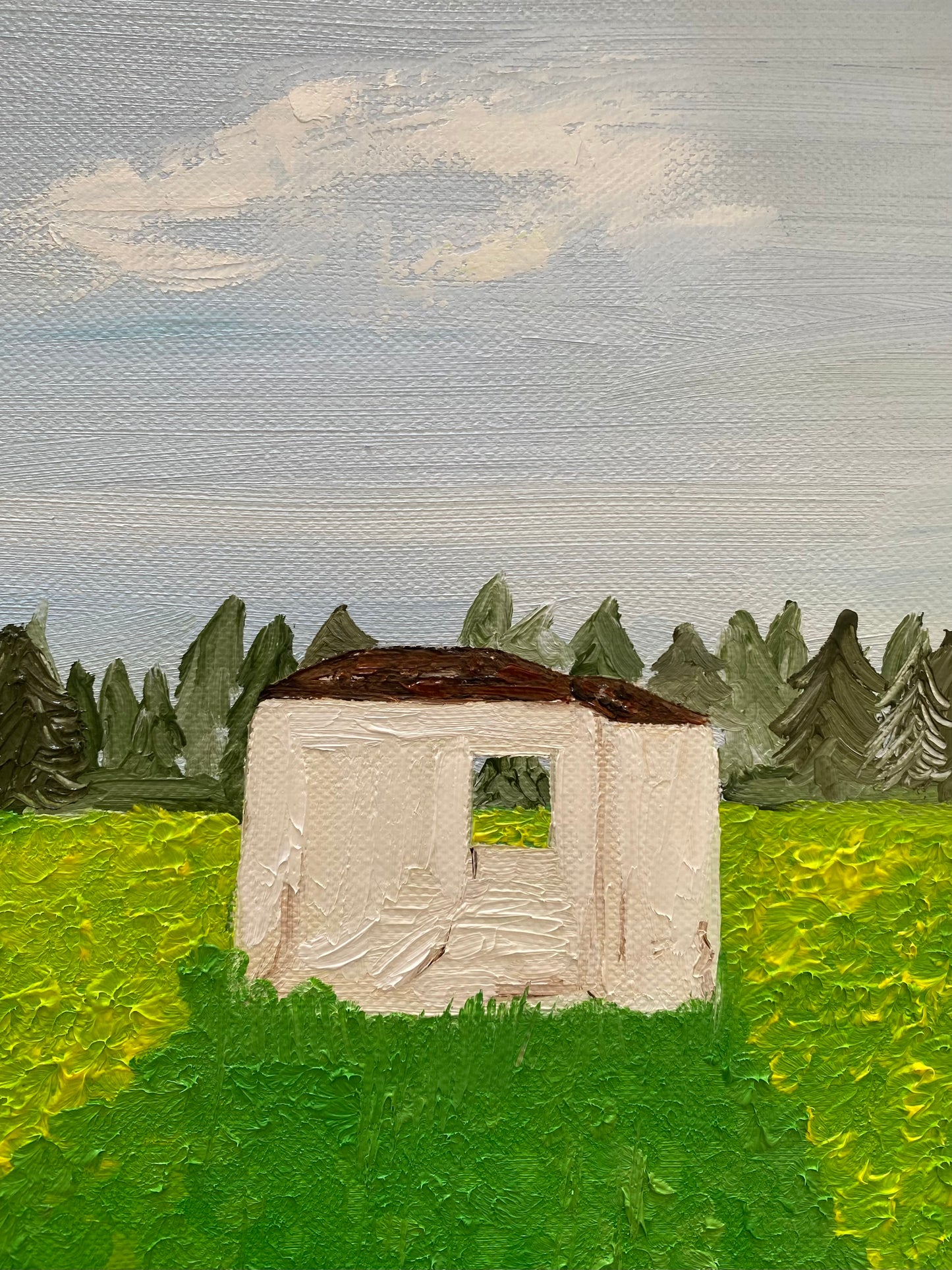 Lugar feliz Painting