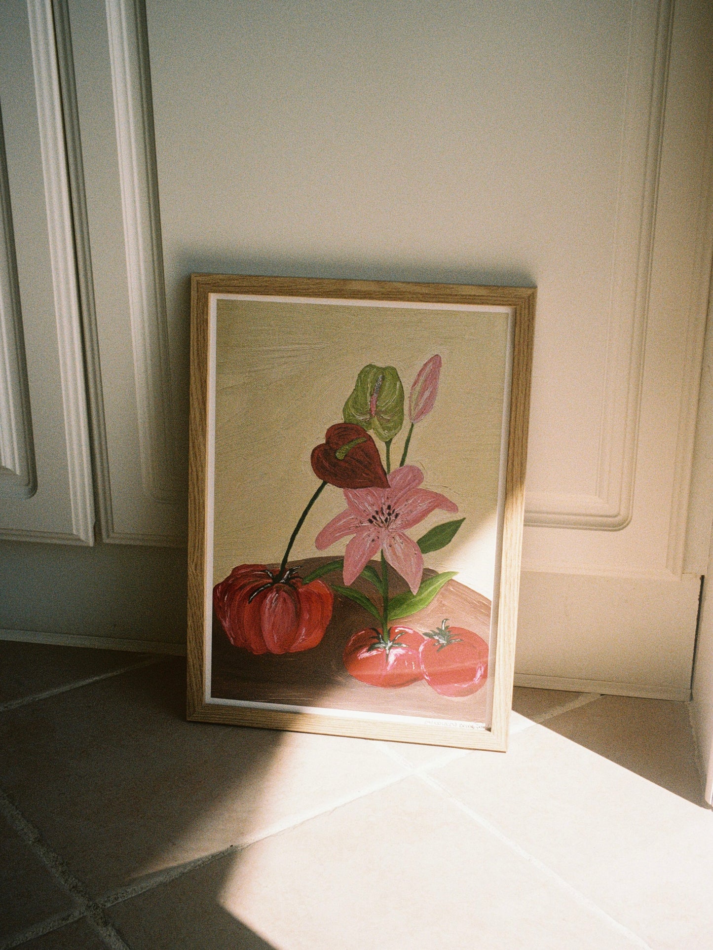 Mesa do jardim Fine Art Print
