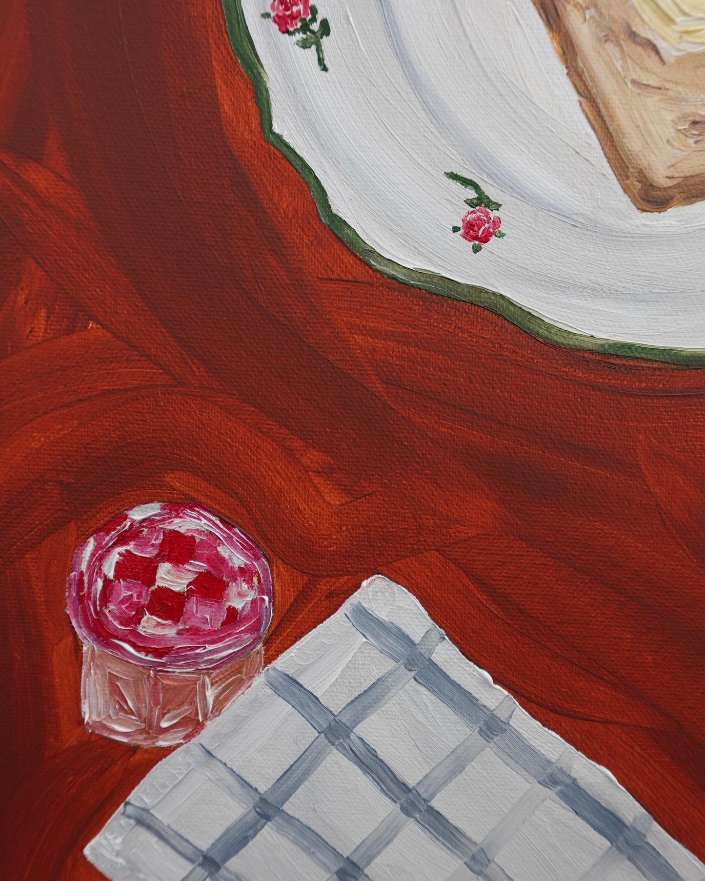 Doce de tomate e manteiga Painting