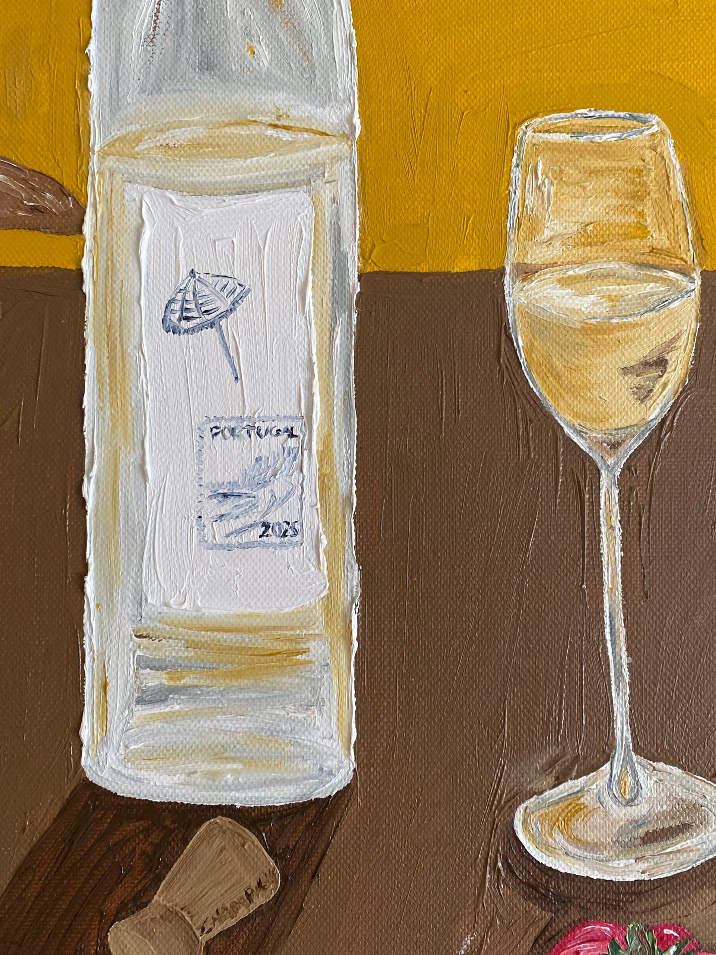 Juntos à roda da mesa IV Painting