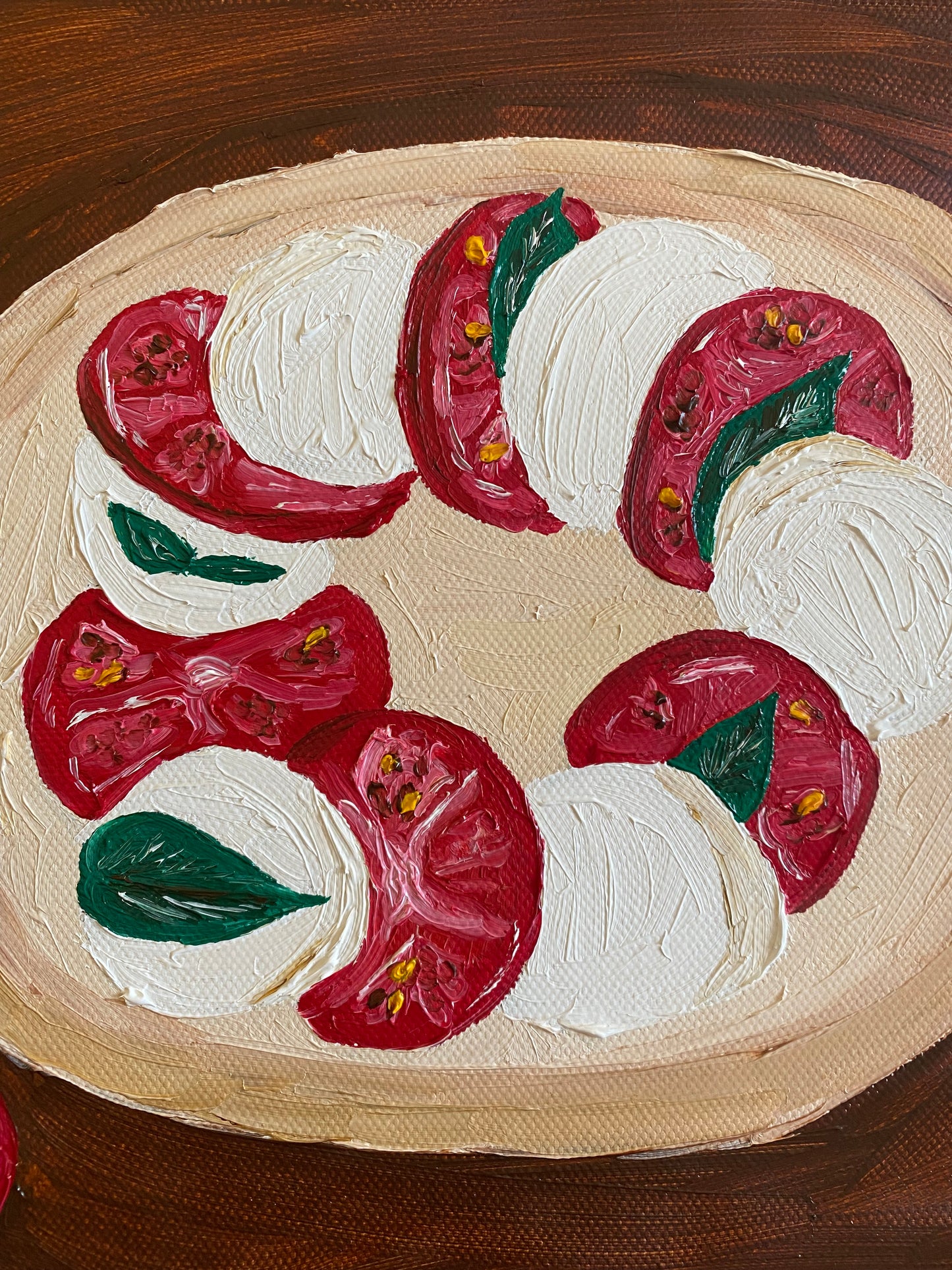 Salata caprese Painting