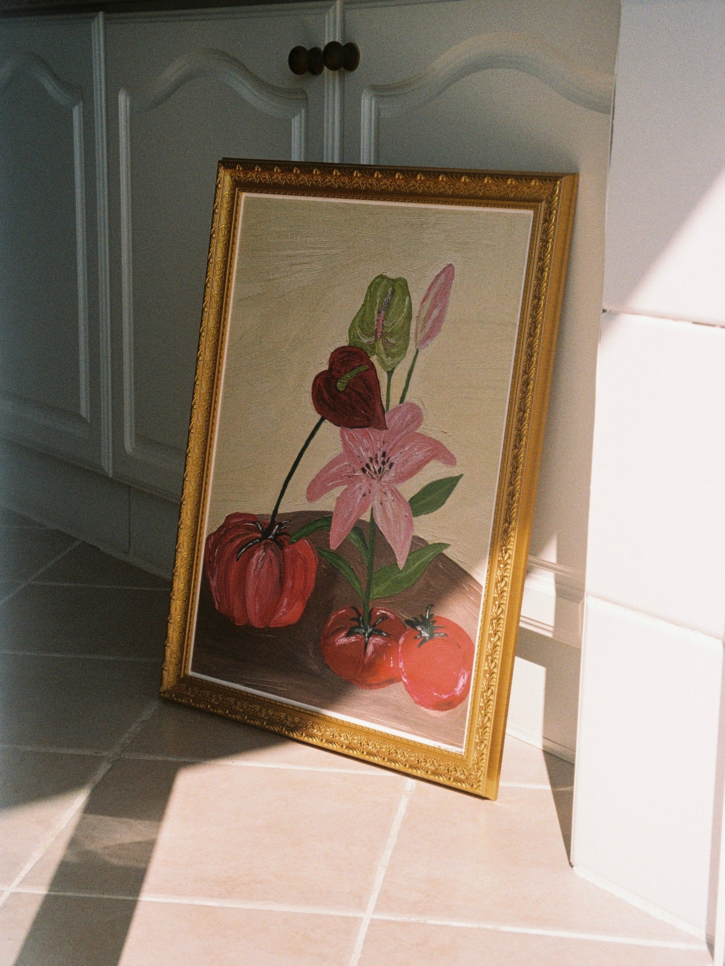 Mesa do jardim Fine Art Print