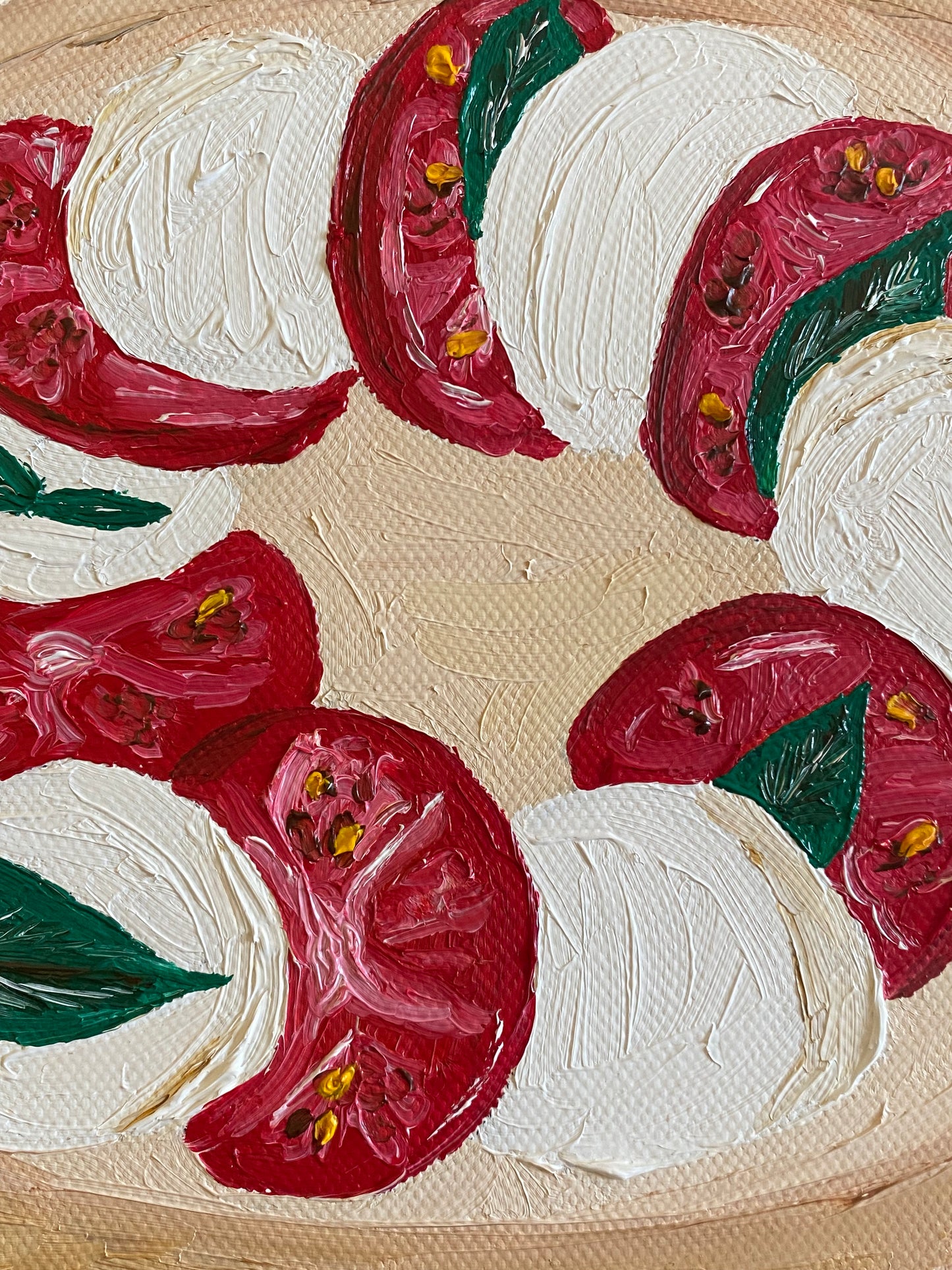 Salata caprese Painting