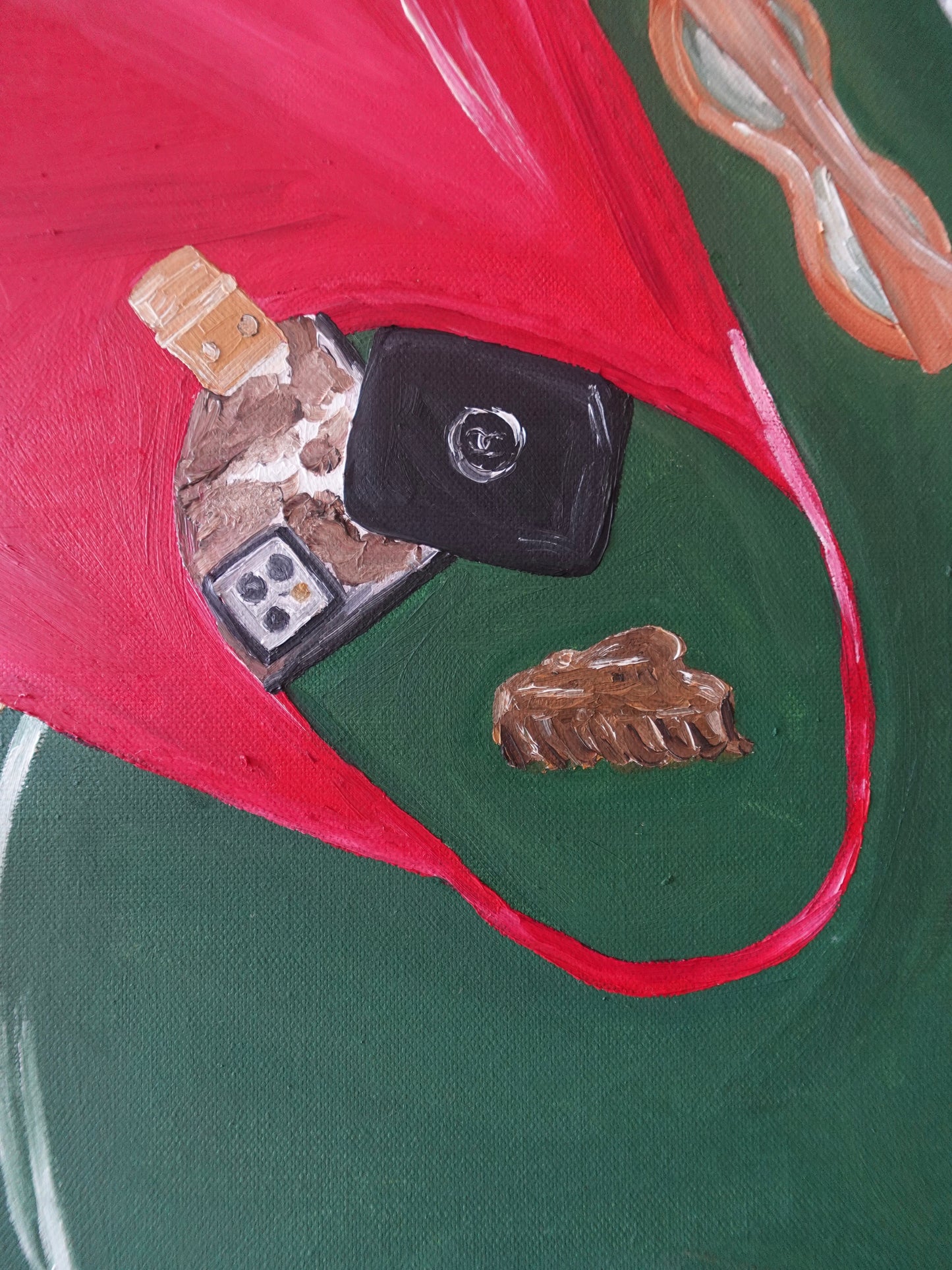 Café à Paris Painting