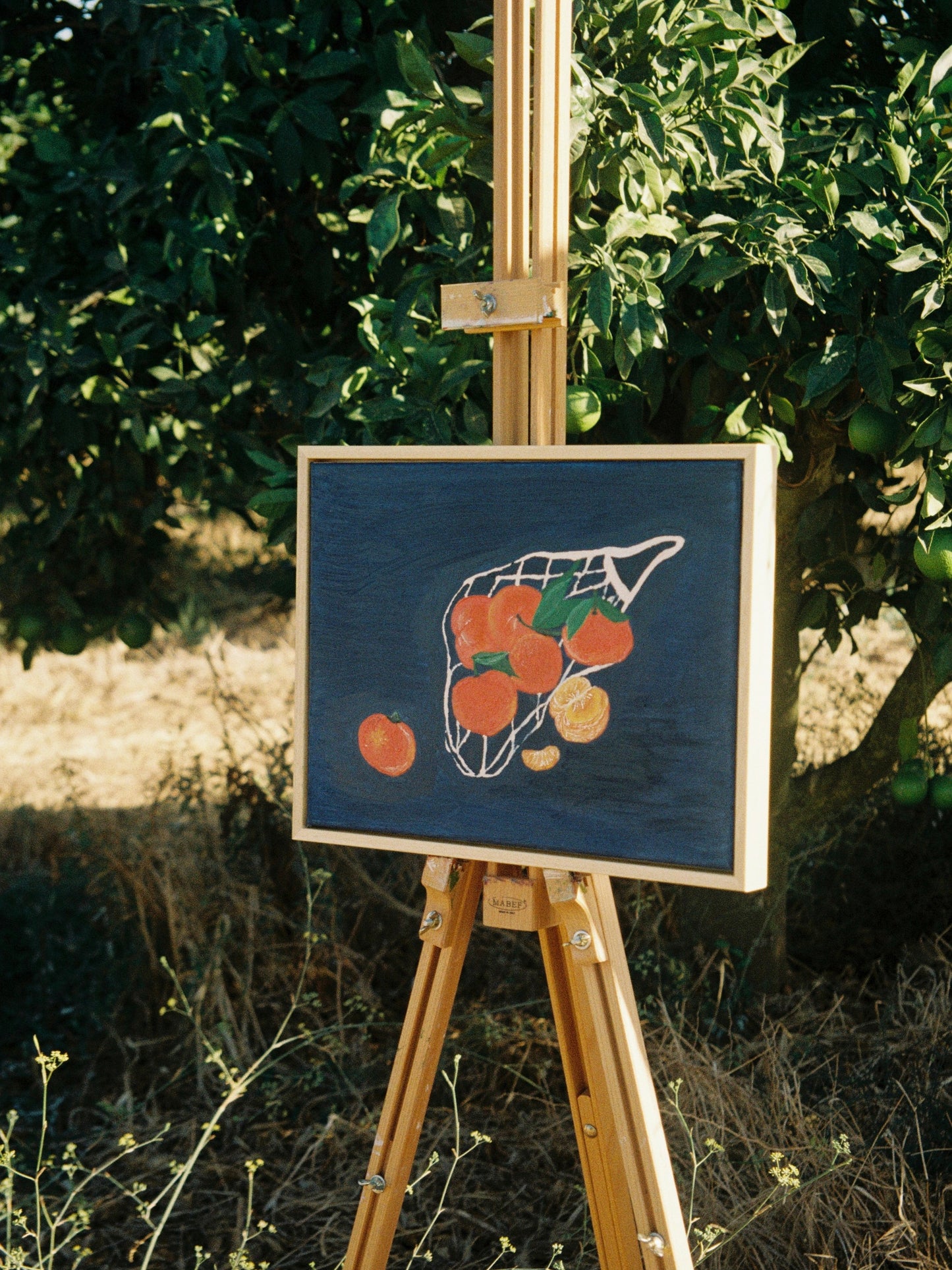 Dia de mercado Painting