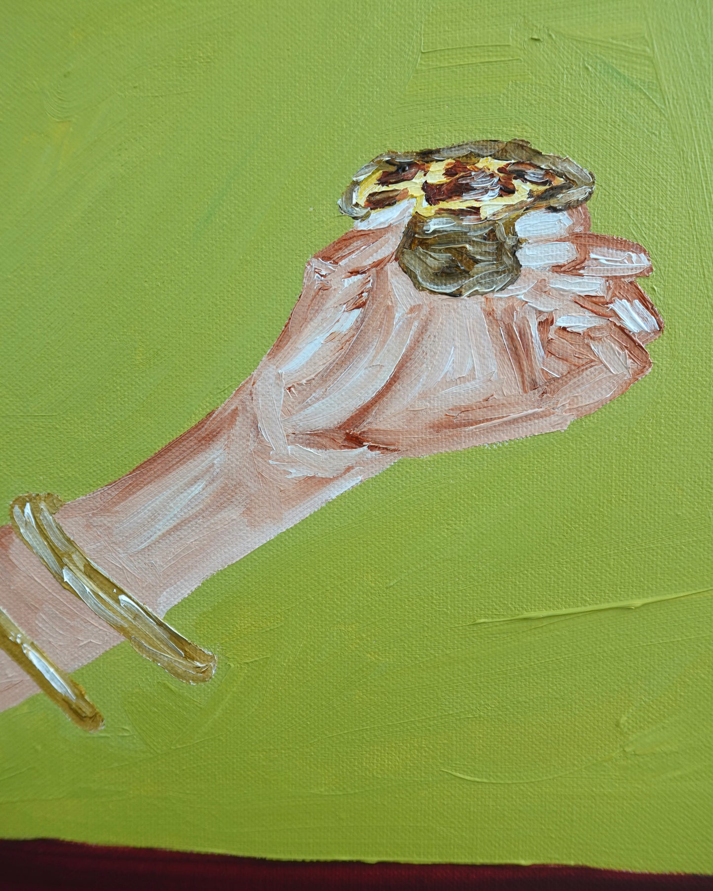 Sharing pastéis de nata Painting