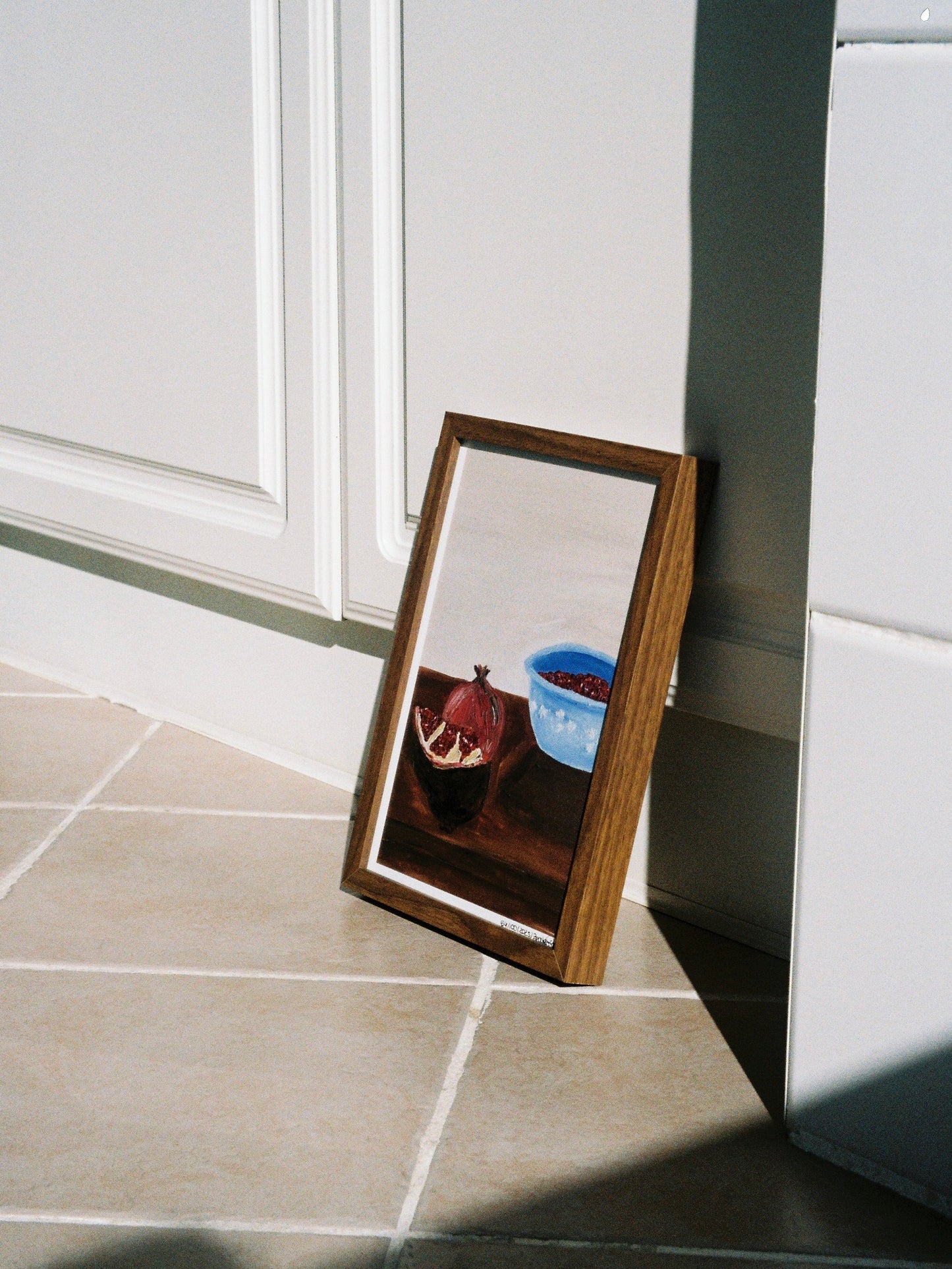 Romã descascada Fine Art Print