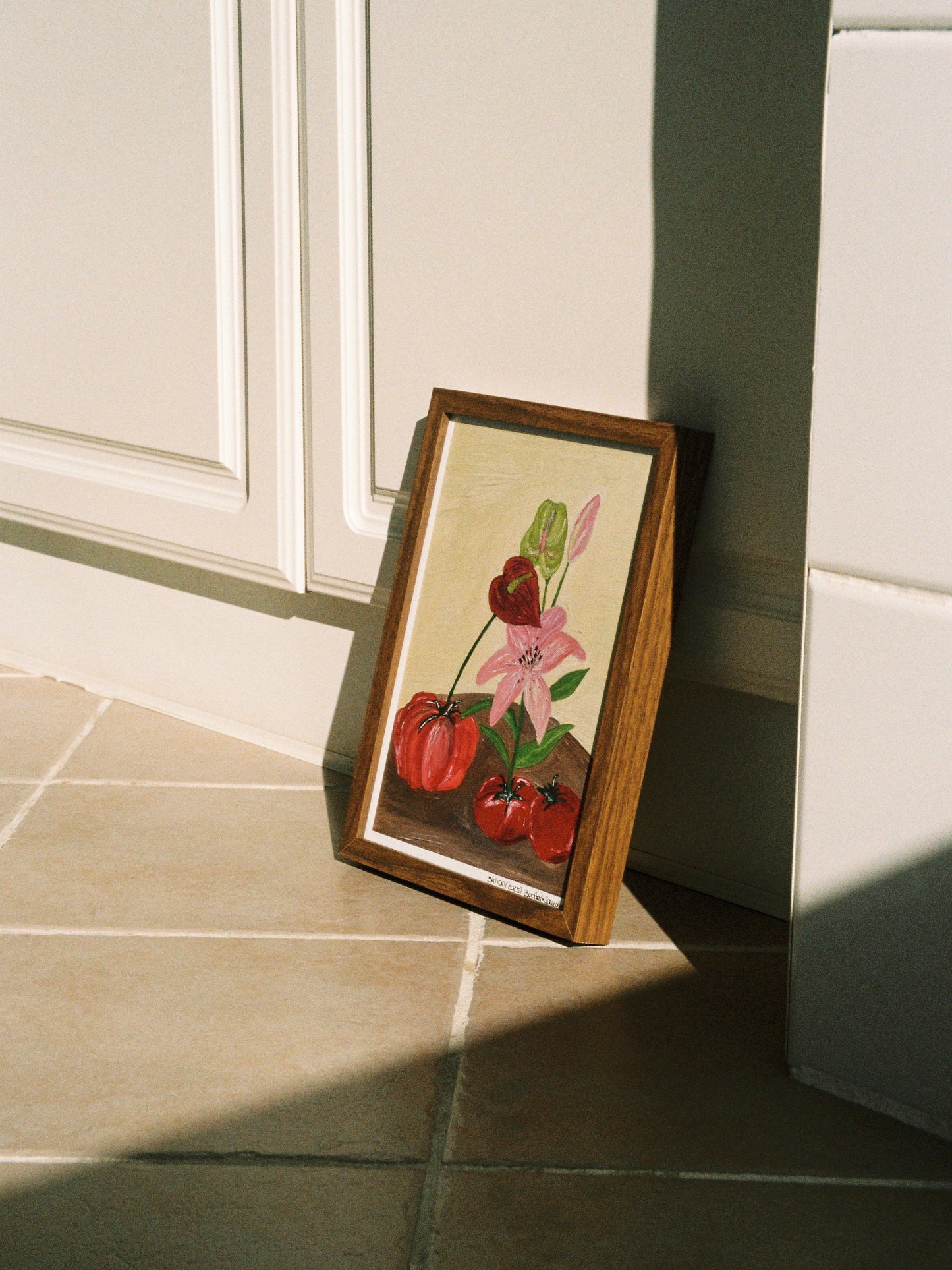 Mesa do jardim Fine Art Print