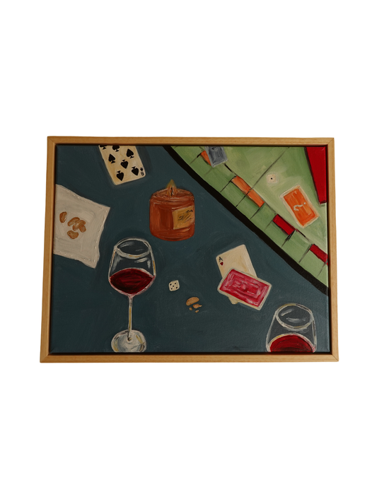 Noite de jogos Painting