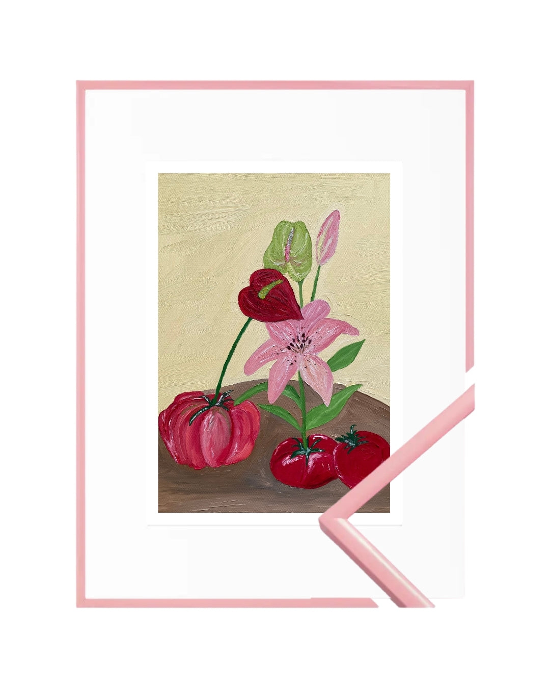 Mesa do jardim Fine Art Print
