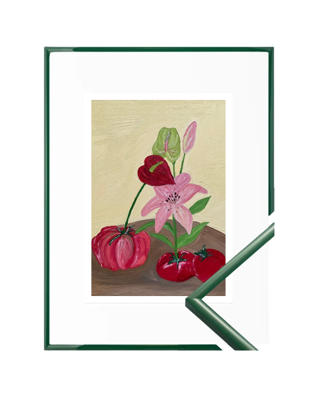 Mesa do jardim Fine Art Print