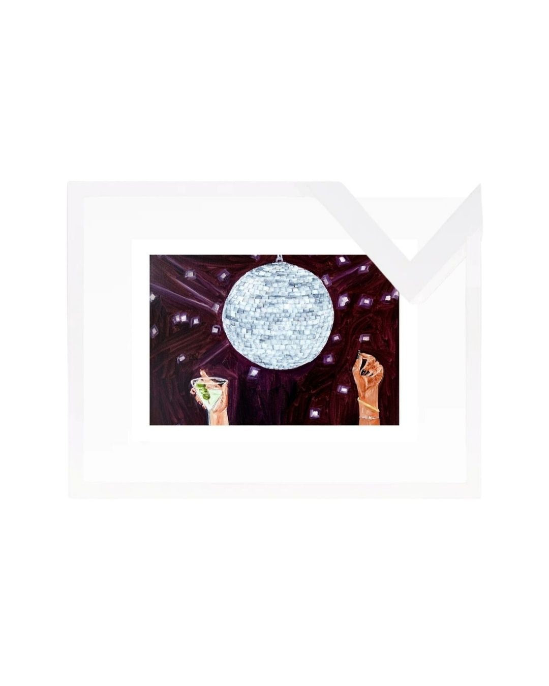 La disco ball Fine Art Print