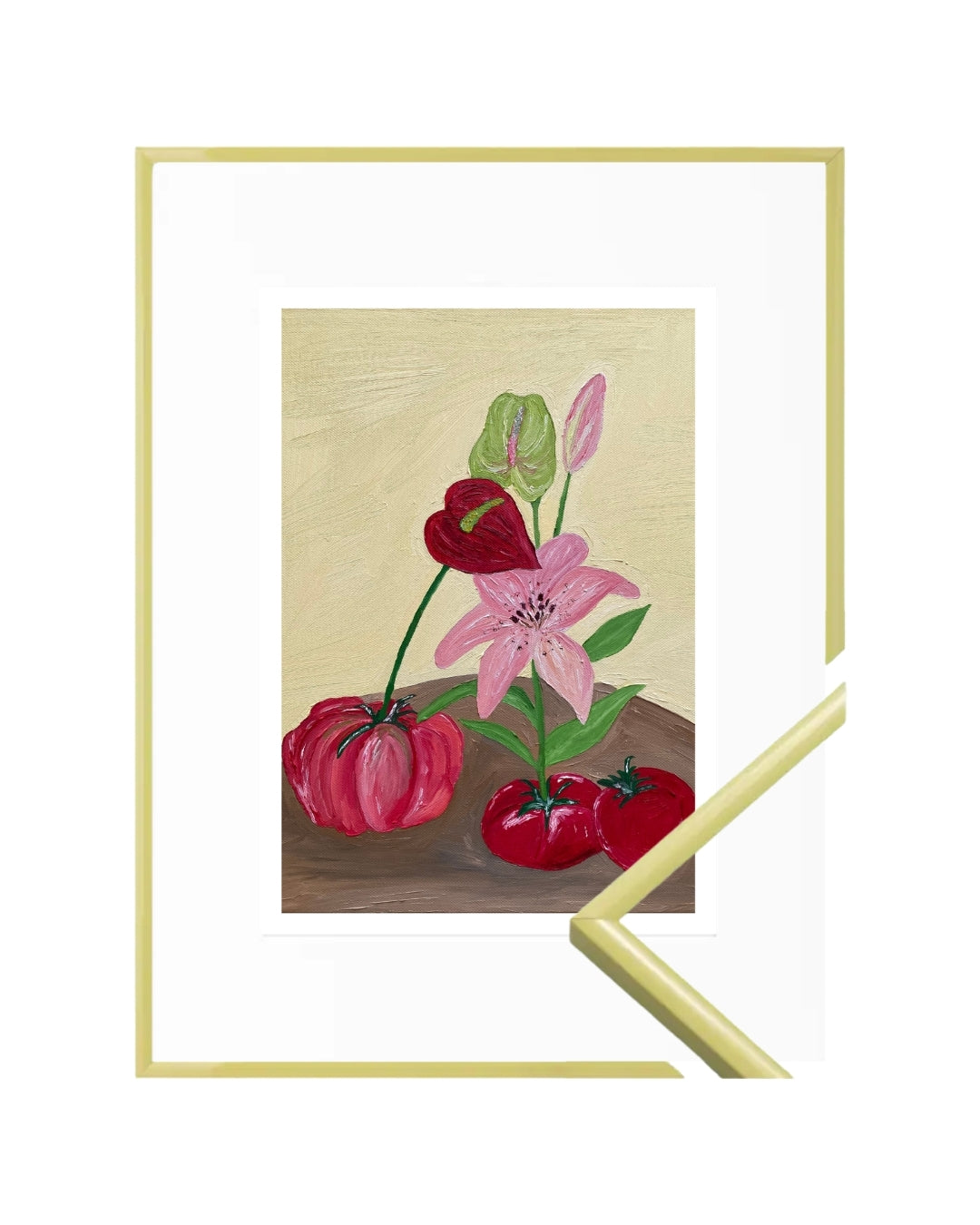 Mesa do jardim Fine Art Print
