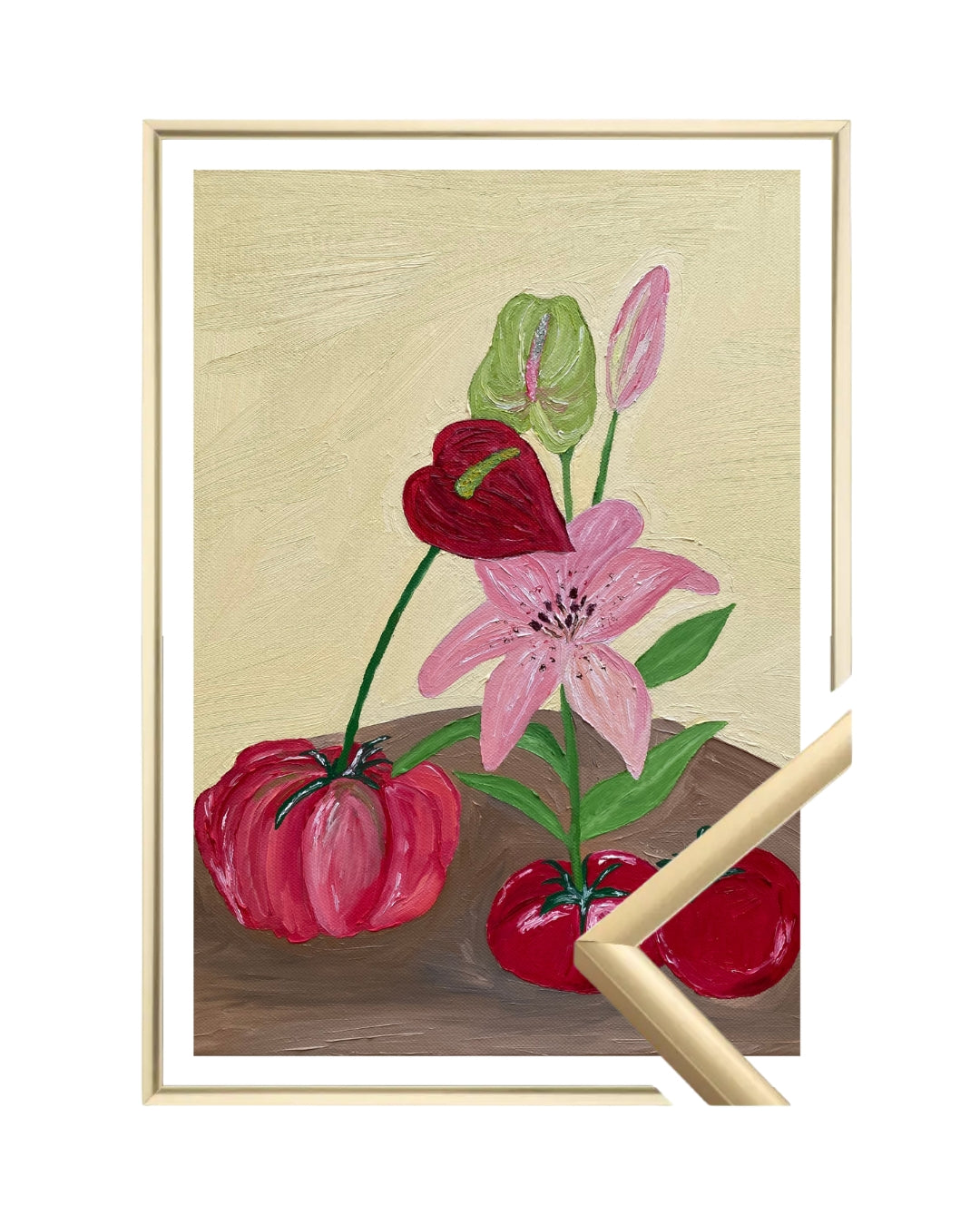 Mesa do jardim Fine Art Print