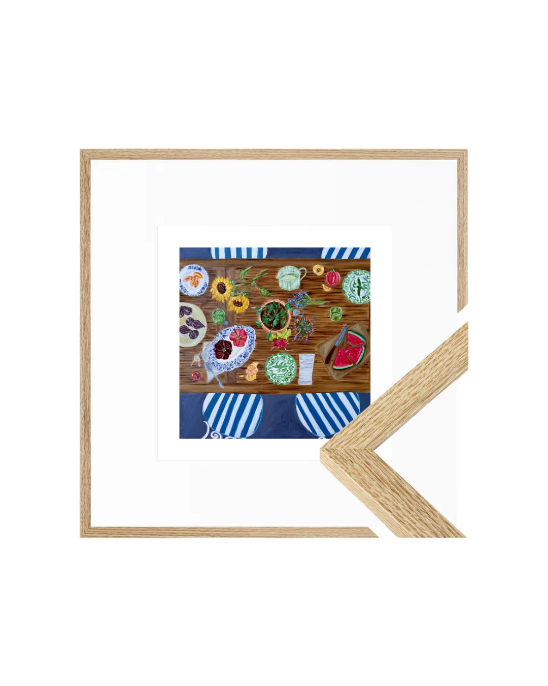 Lá fora II Fine Art Print
