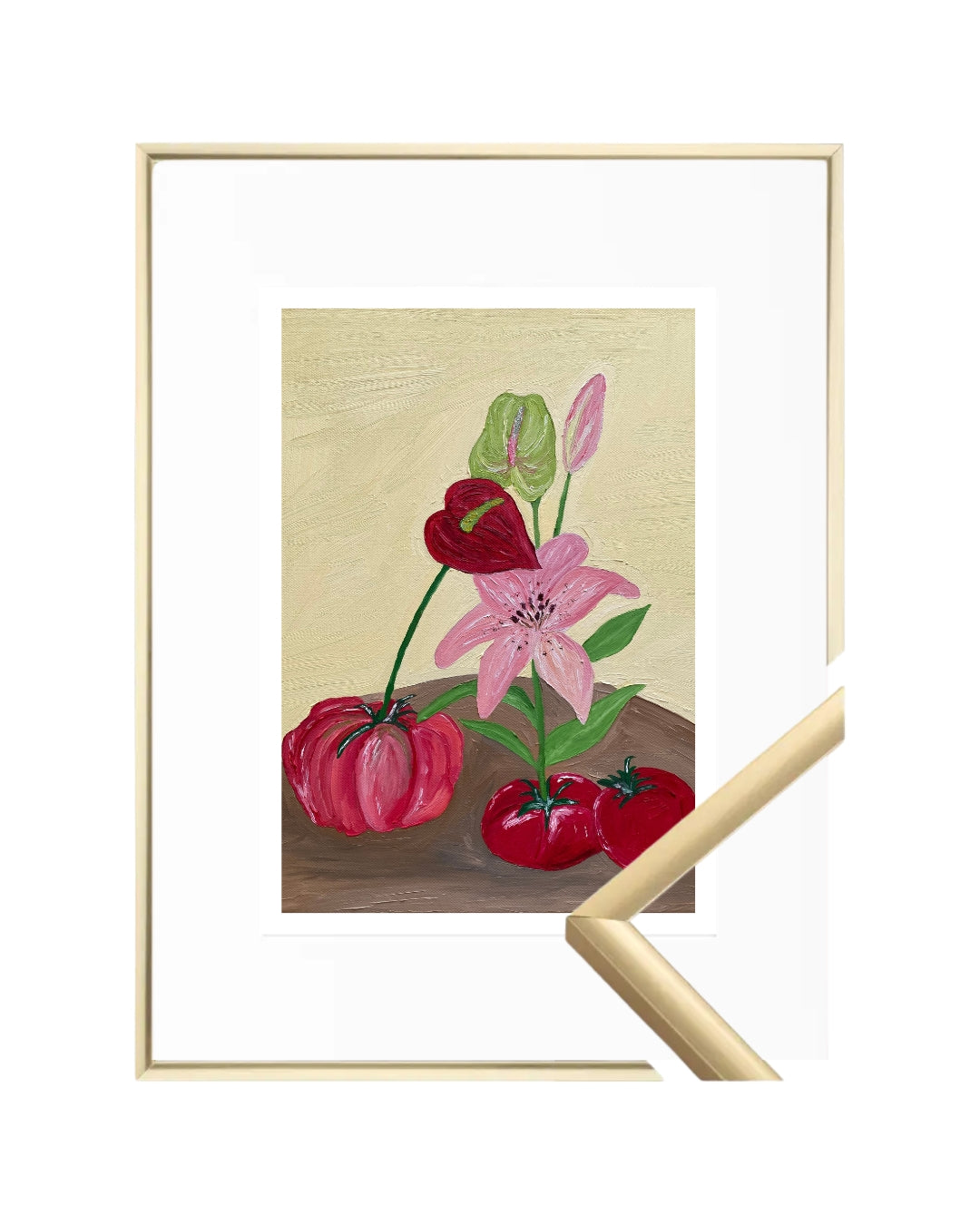 Mesa do jardim Fine Art Print