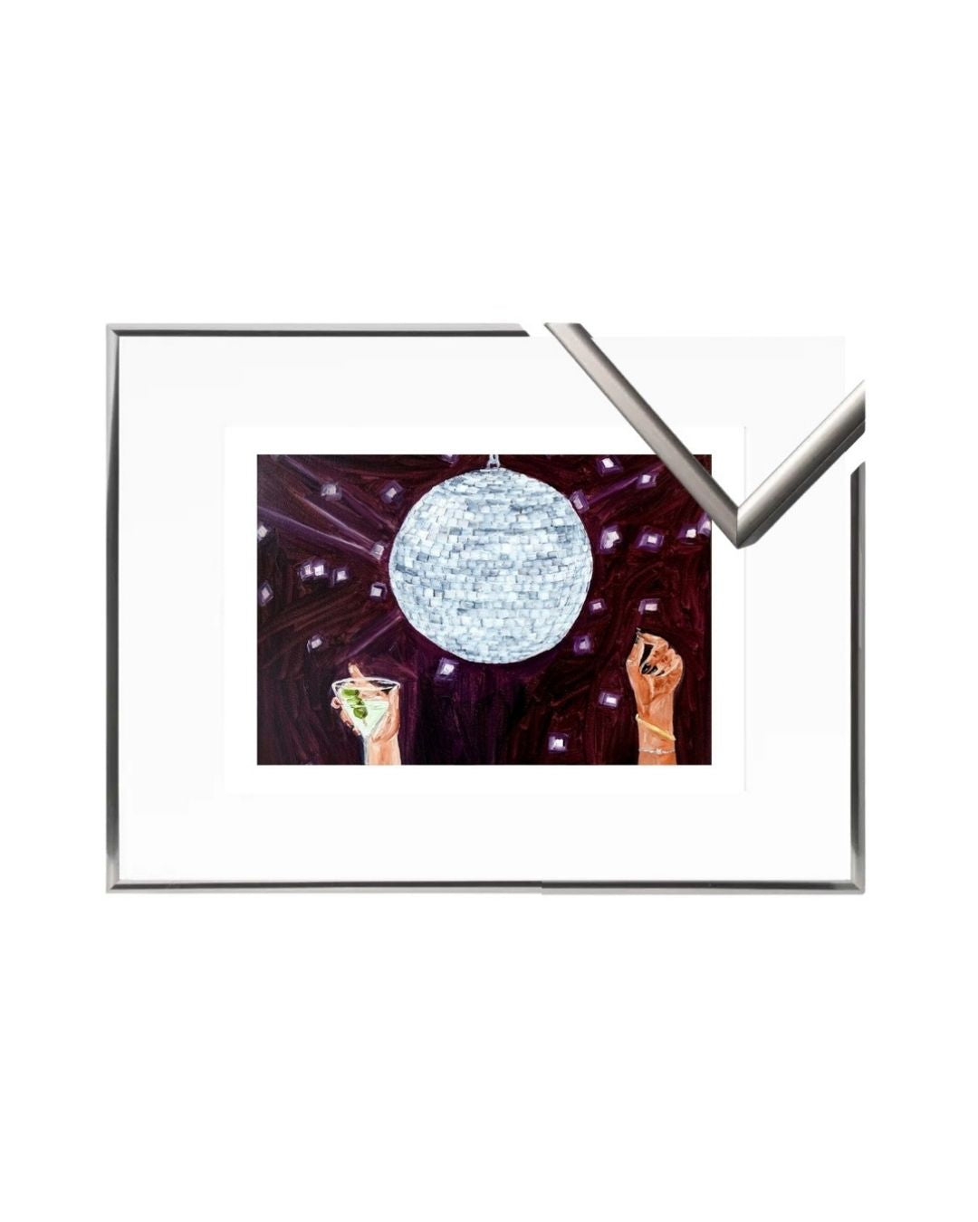 La disco ball Fine Art Print