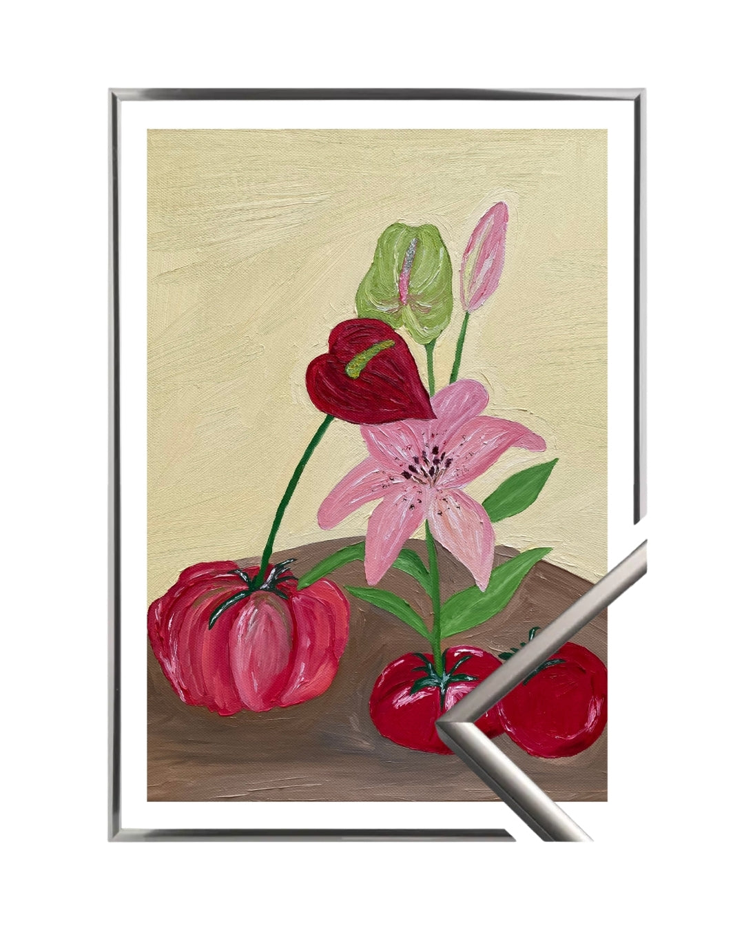 Mesa do jardim Fine Art Print