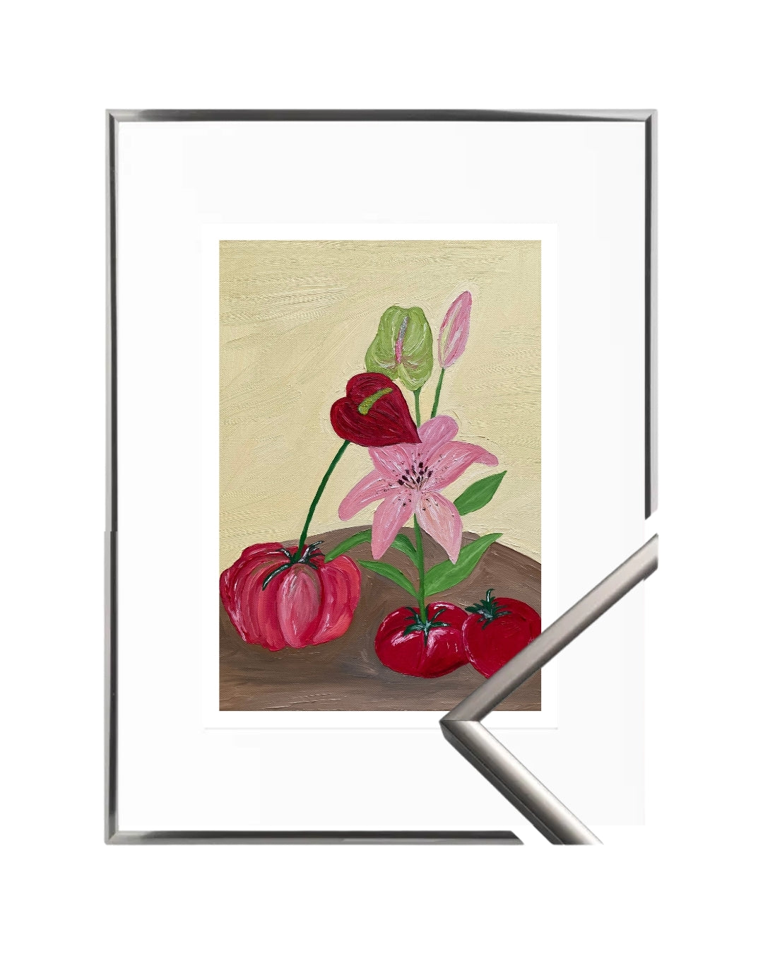 Mesa do jardim Fine Art Print