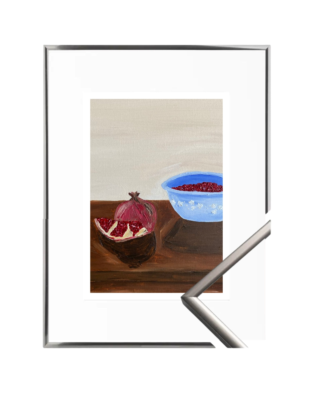 Romã descascada Fine Art Print