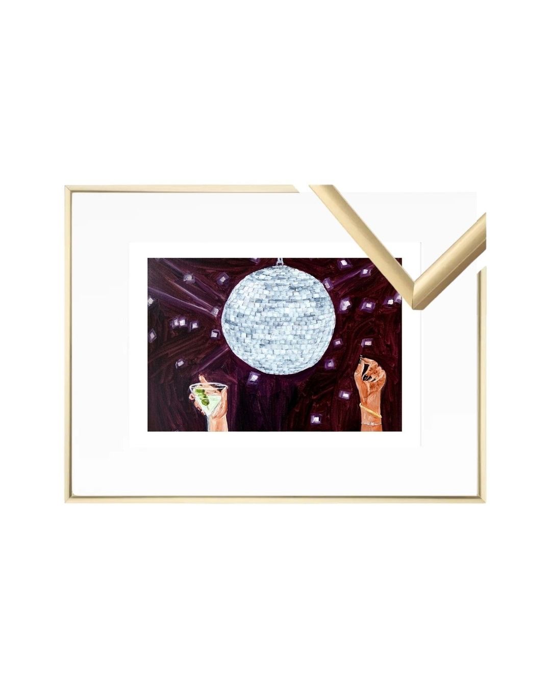 La disco ball Fine Art Print