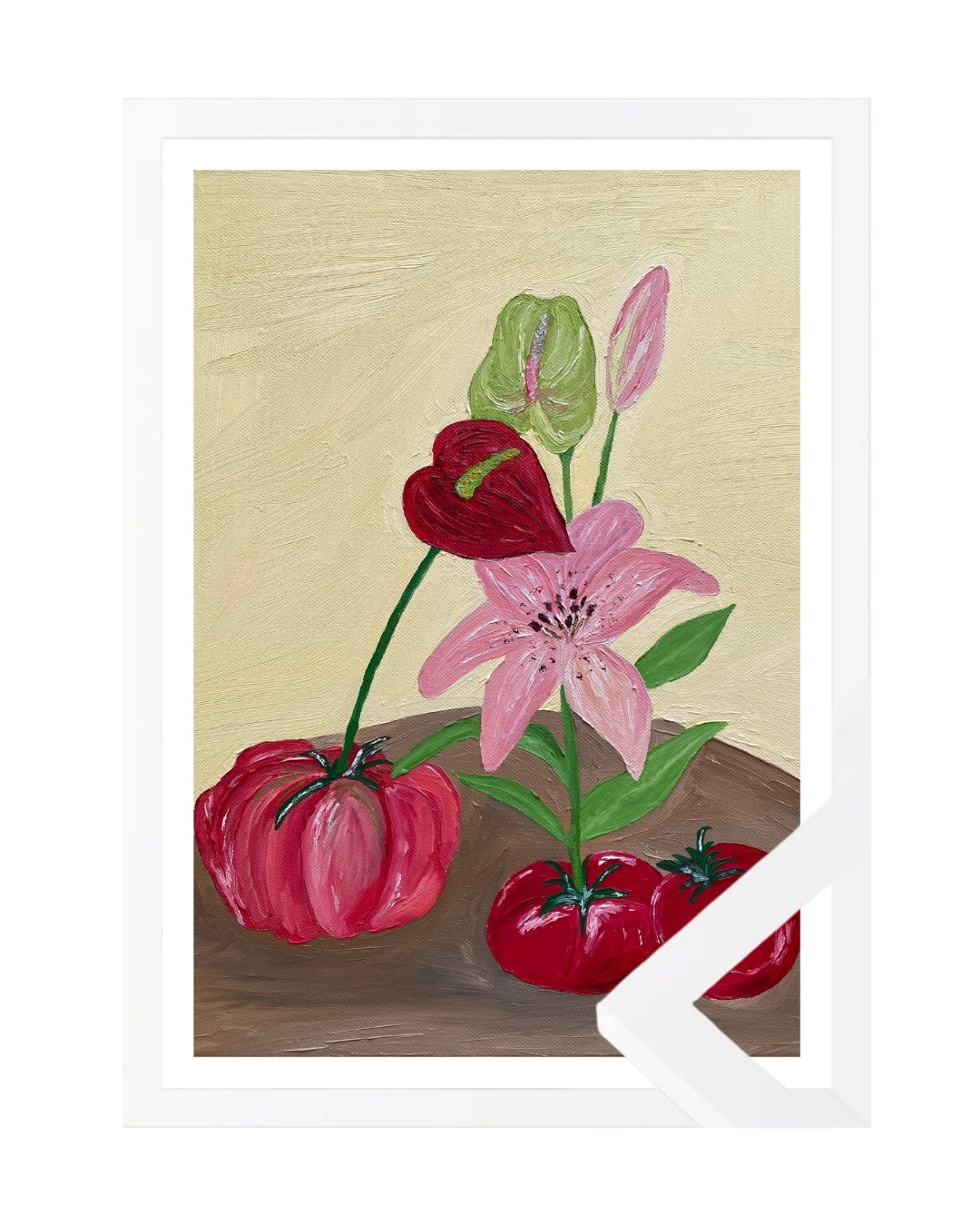 Mesa do jardim Fine Art Print