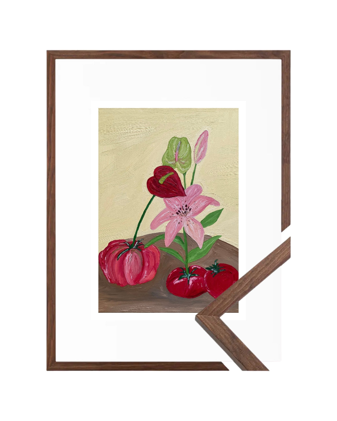 Mesa do jardim Fine Art Print
