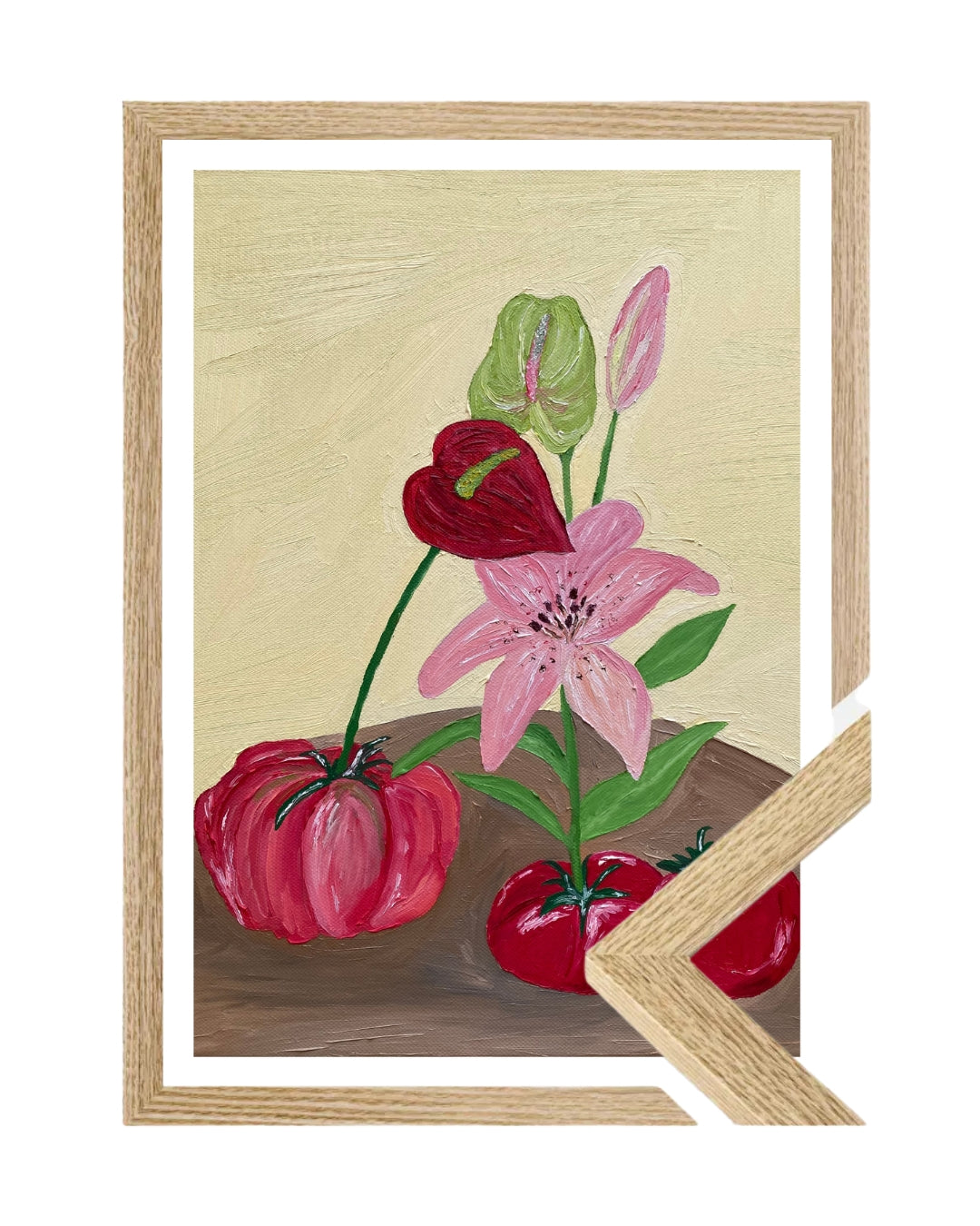 Mesa do jardim Fine Art Print