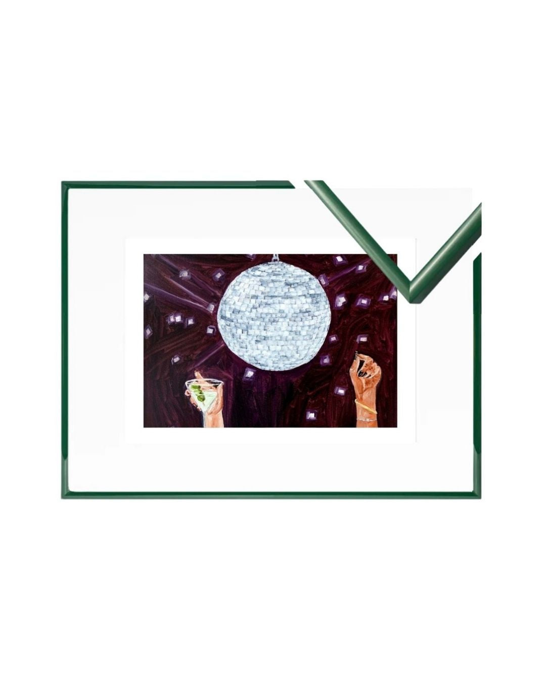 La disco ball Fine Art Print