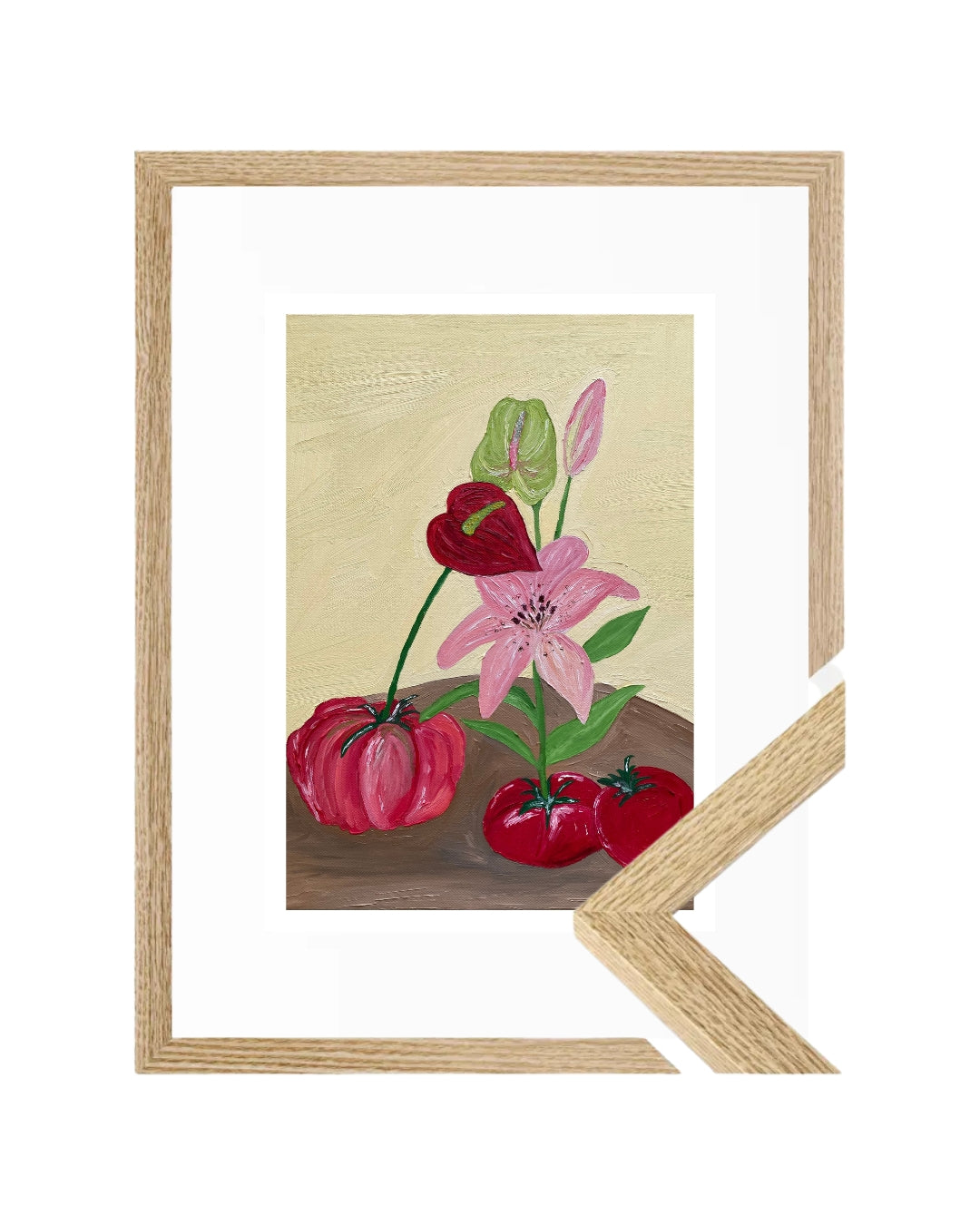 Mesa do jardim Fine Art Print