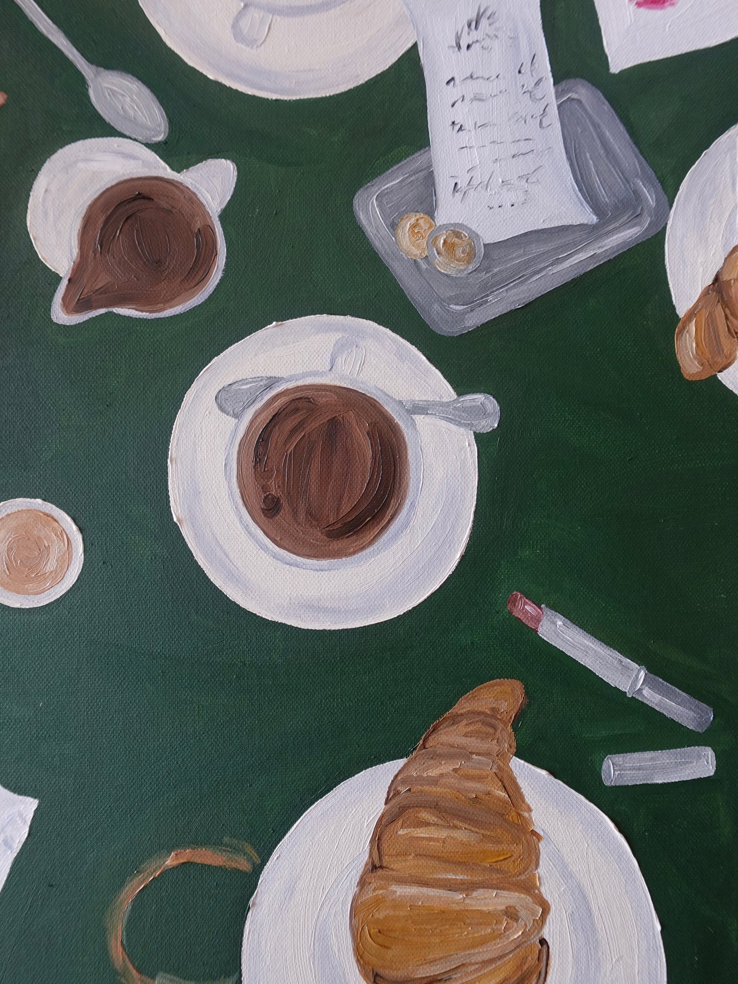 Café à Paris Painting