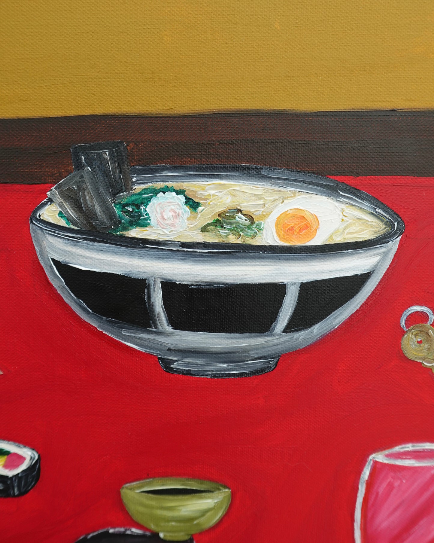 Take out and movies Painting