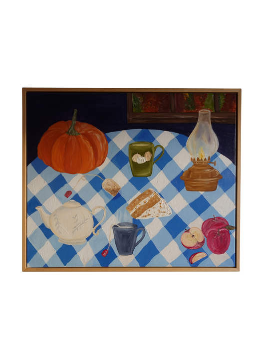 Chá das cinco Painting