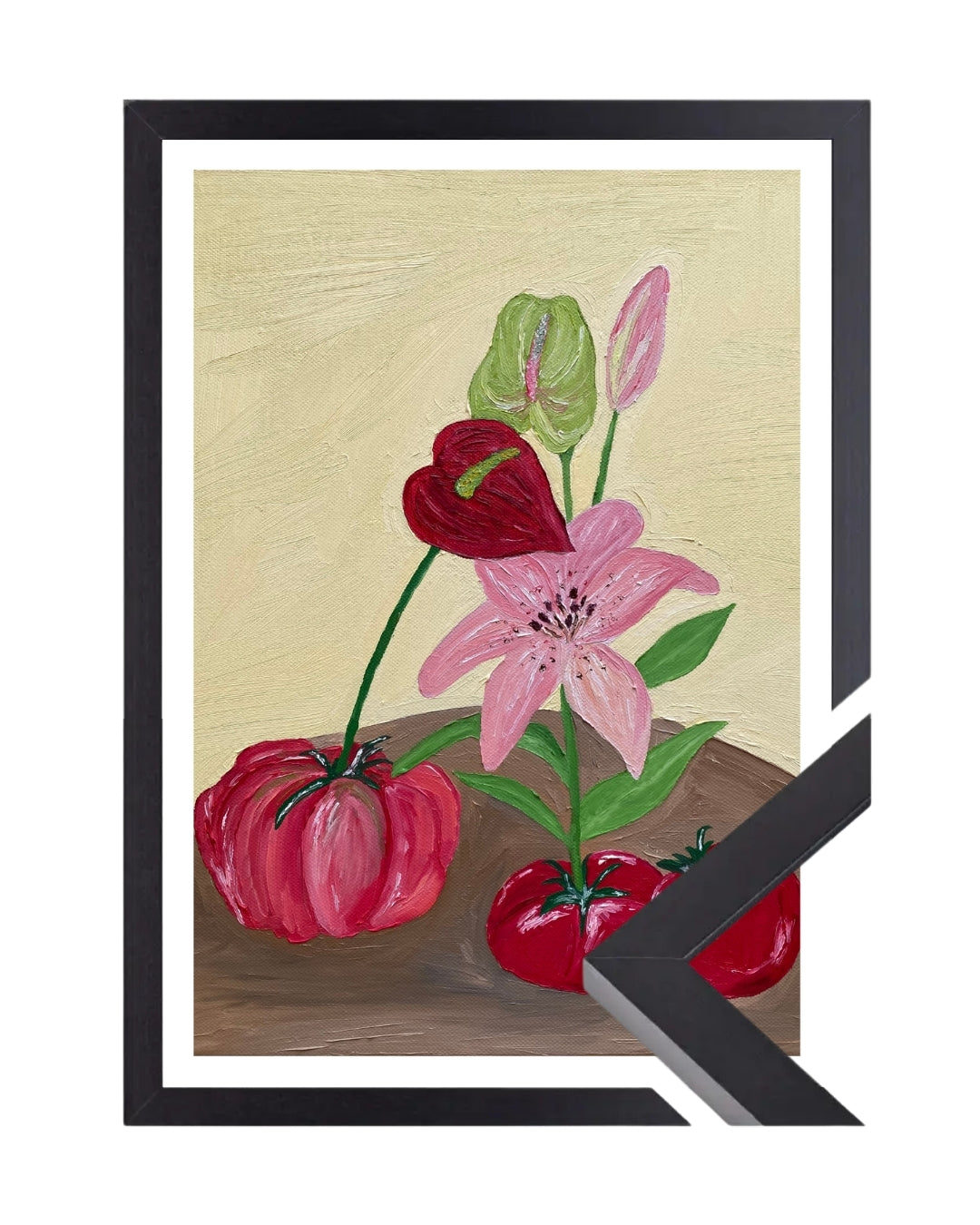 Mesa do jardim Fine Art Print