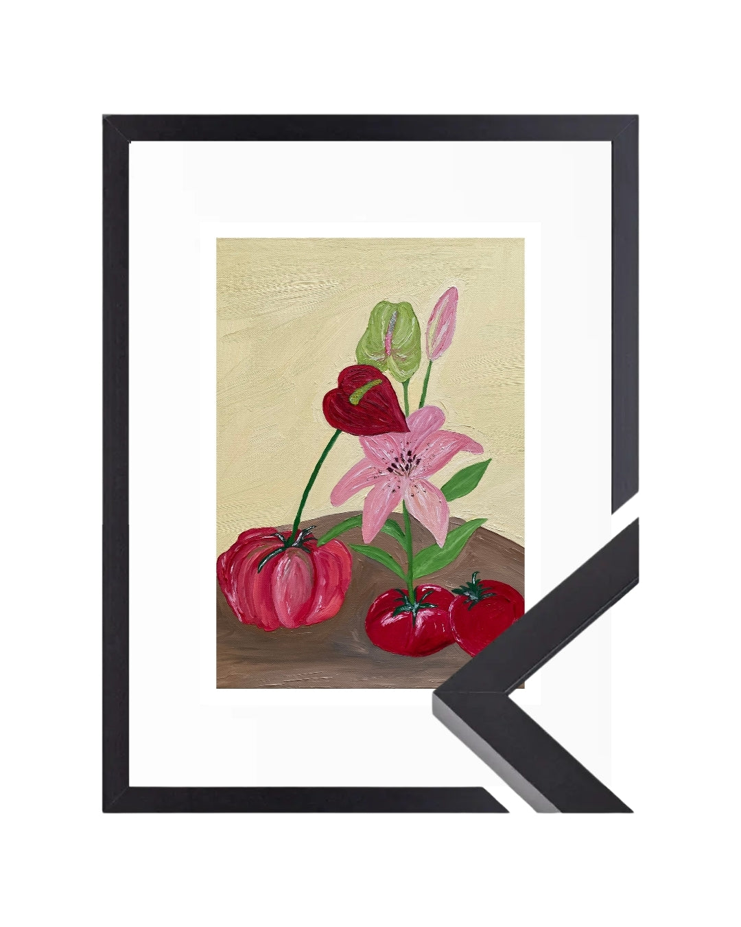 Mesa do jardim Fine Art Print