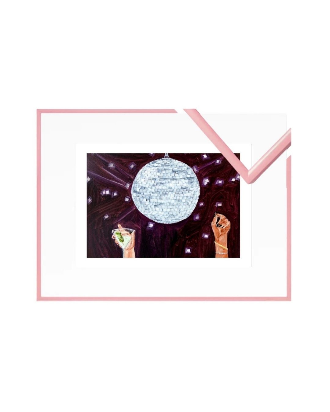 La disco ball Fine Art Print