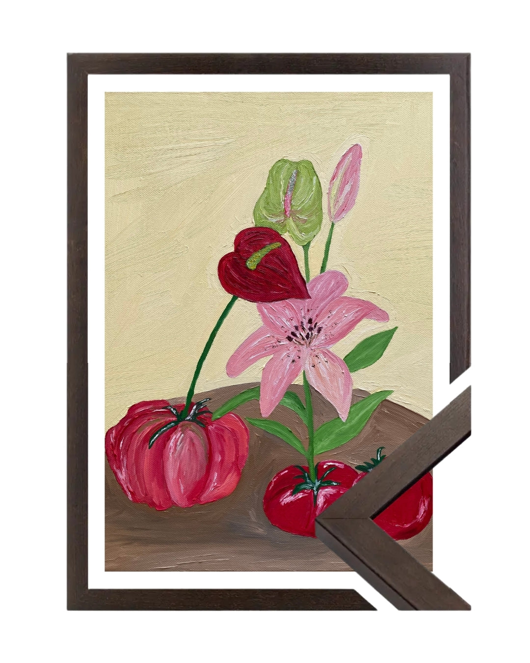 Mesa do jardim Fine Art Print