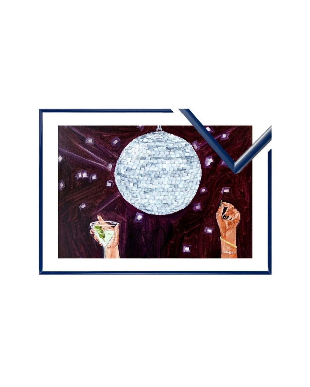 La disco ball Fine Art Print