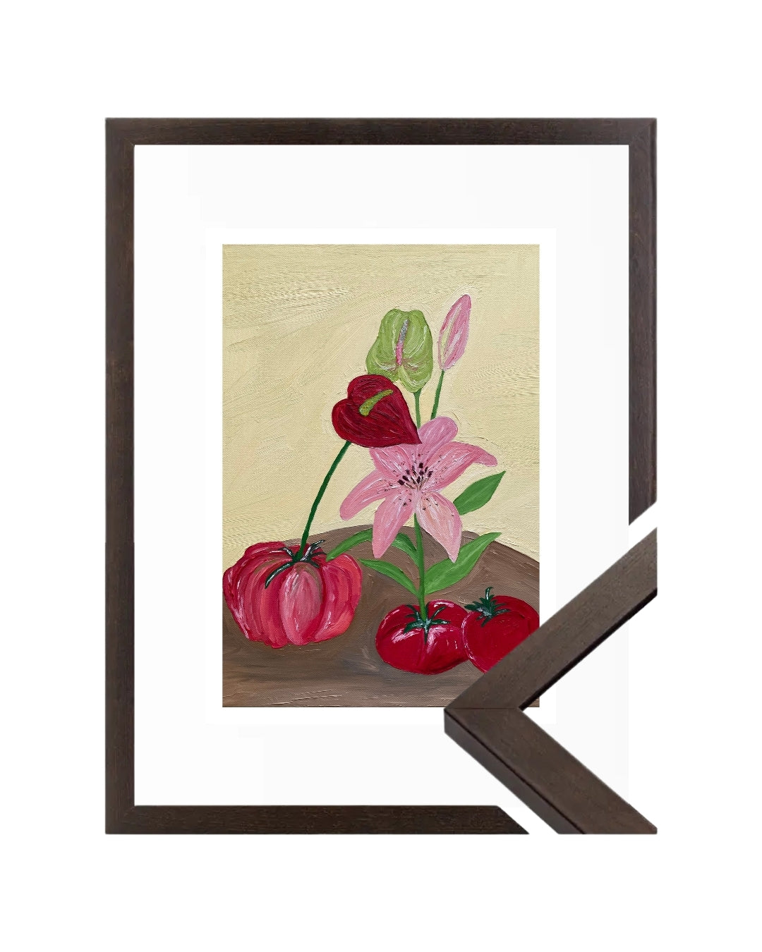 Mesa do jardim Fine Art Print