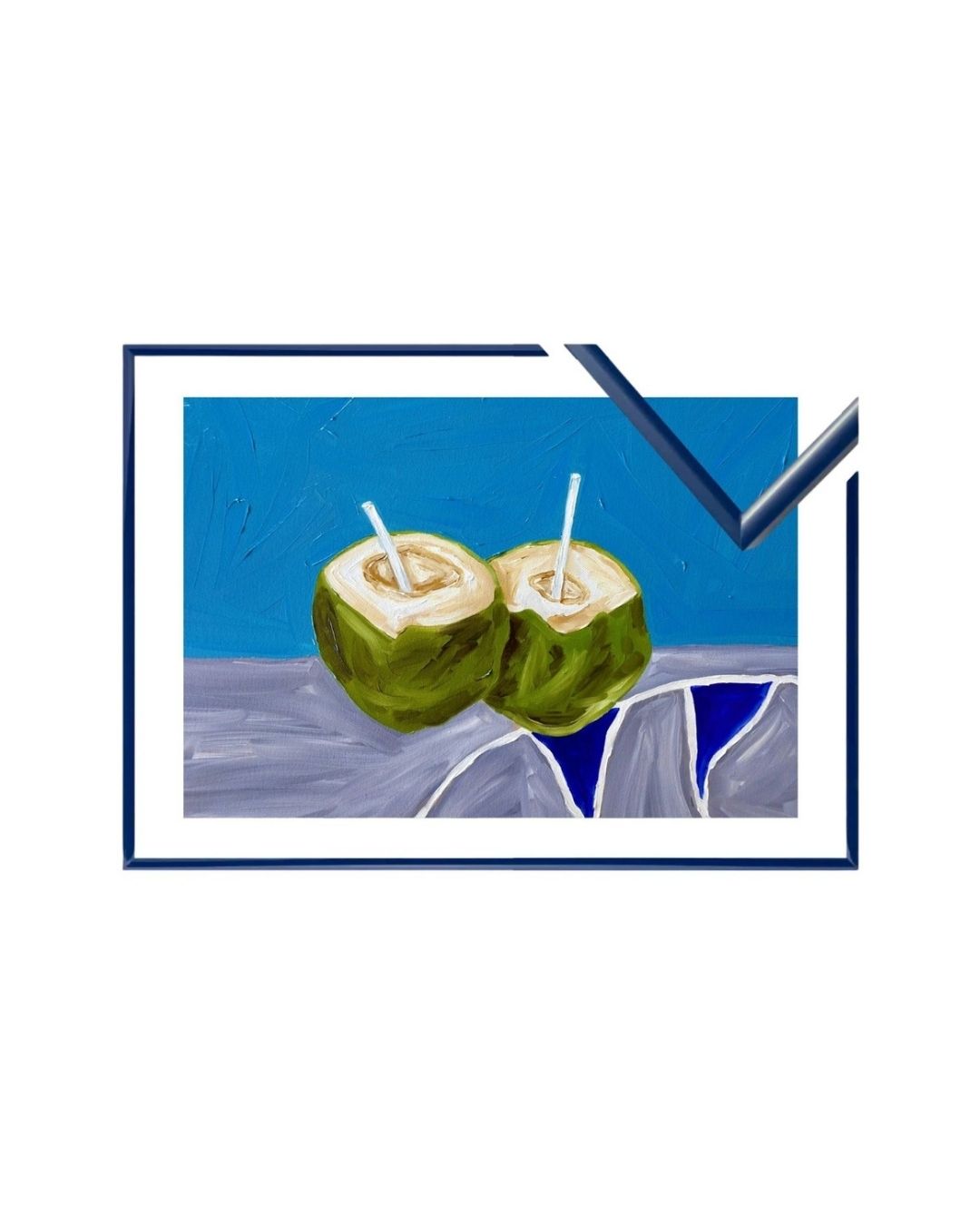 Pé na areia Fine Art Print