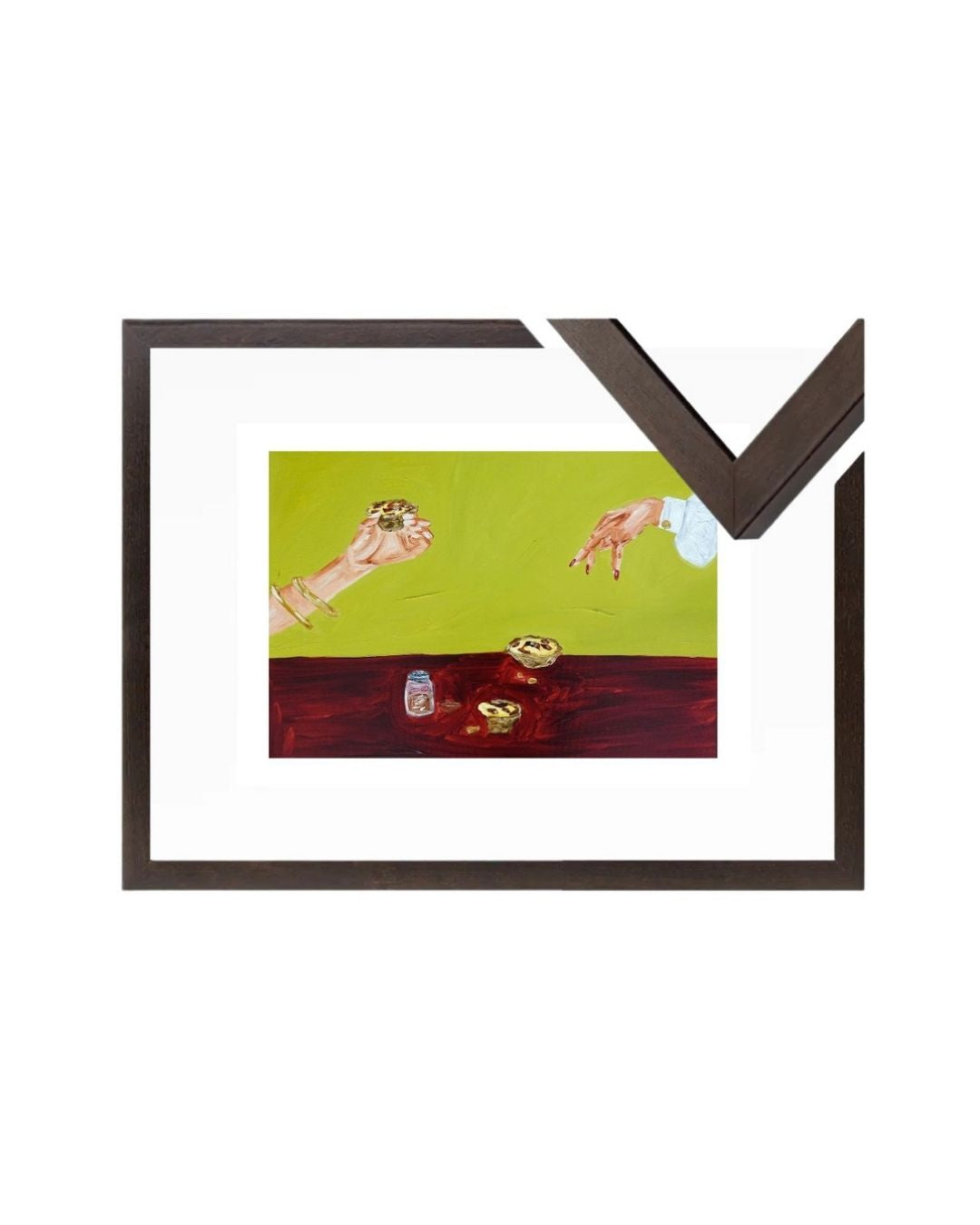 Sharing pastéis de nata Fine Art Print