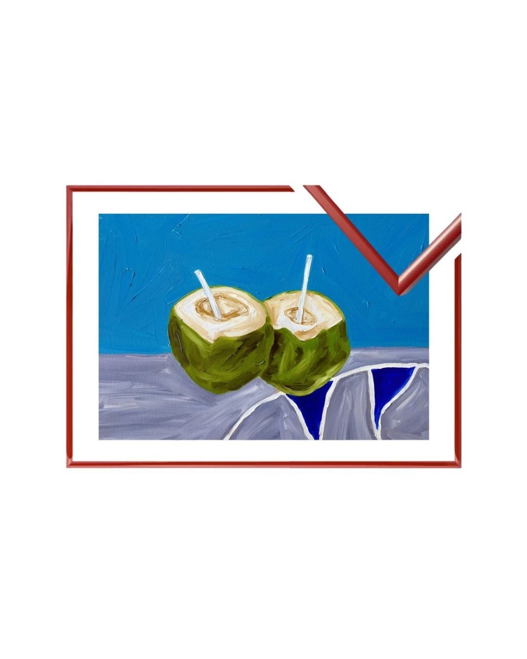 Pé na areia Fine Art Print