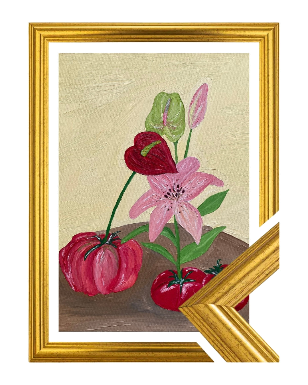 Mesa do jardim Fine Art Print